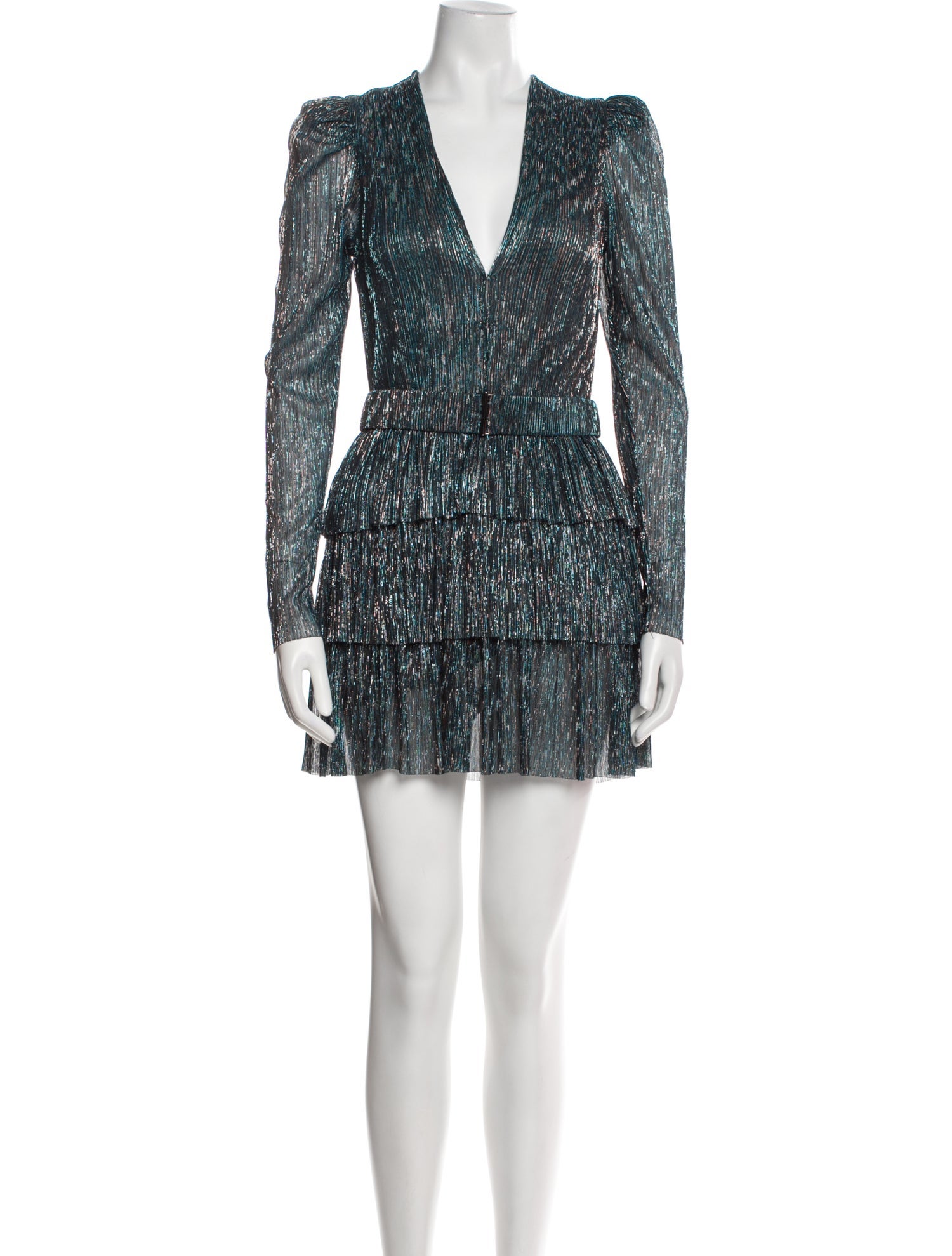 Sabina Musayev Printed Mini Dress