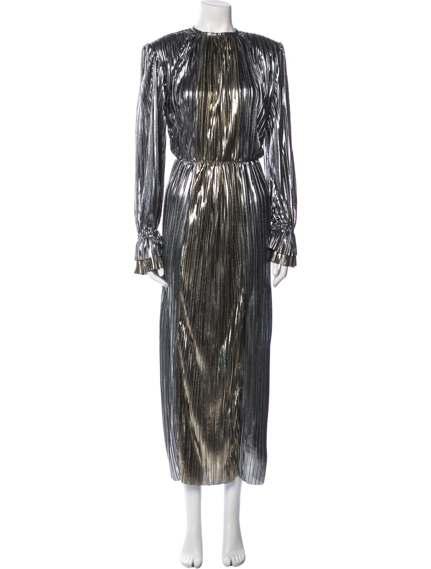 Sabina Musayev Crew Neck Long Dress