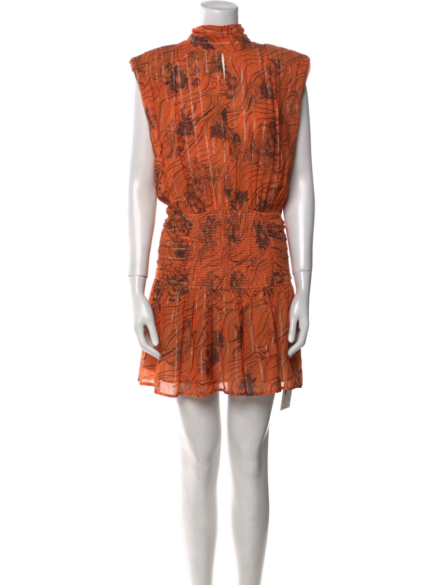 Sabina Musayev Printed Mini Dress