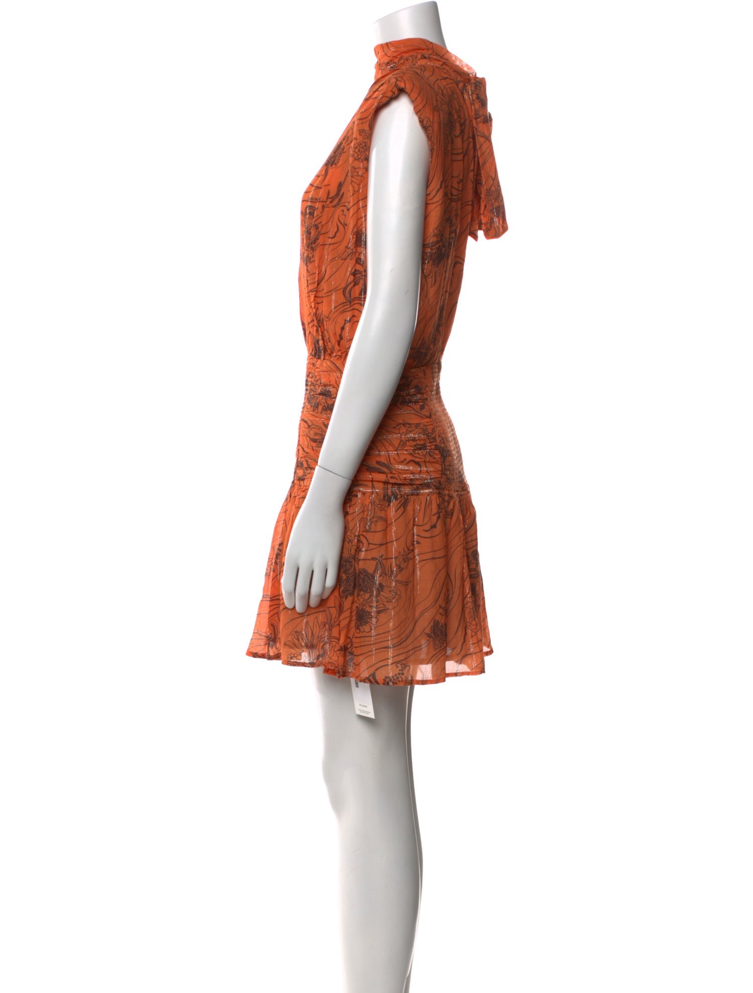 Sabina Musayev Printed Mini Dress