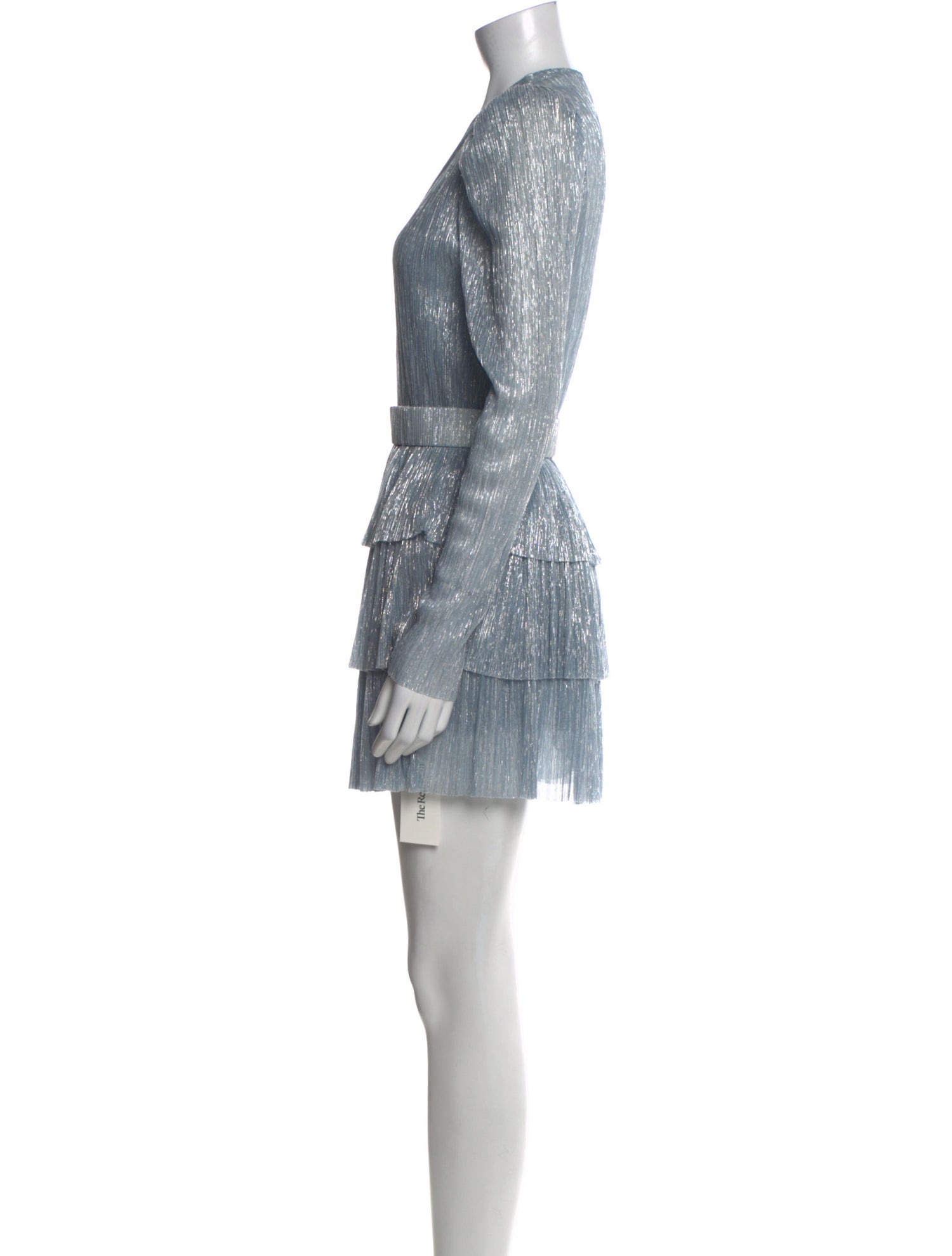 Sabina Musayev V-Neck Mini Dress