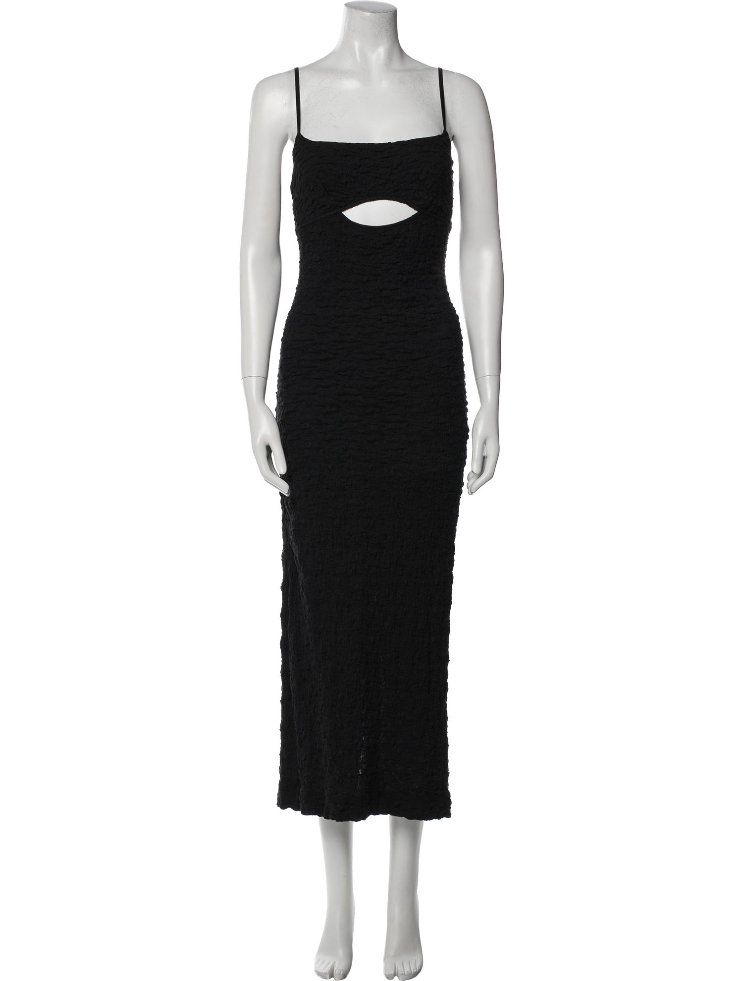 Sabina Musayev Square Neckline Midi Length Dress w/ Tags