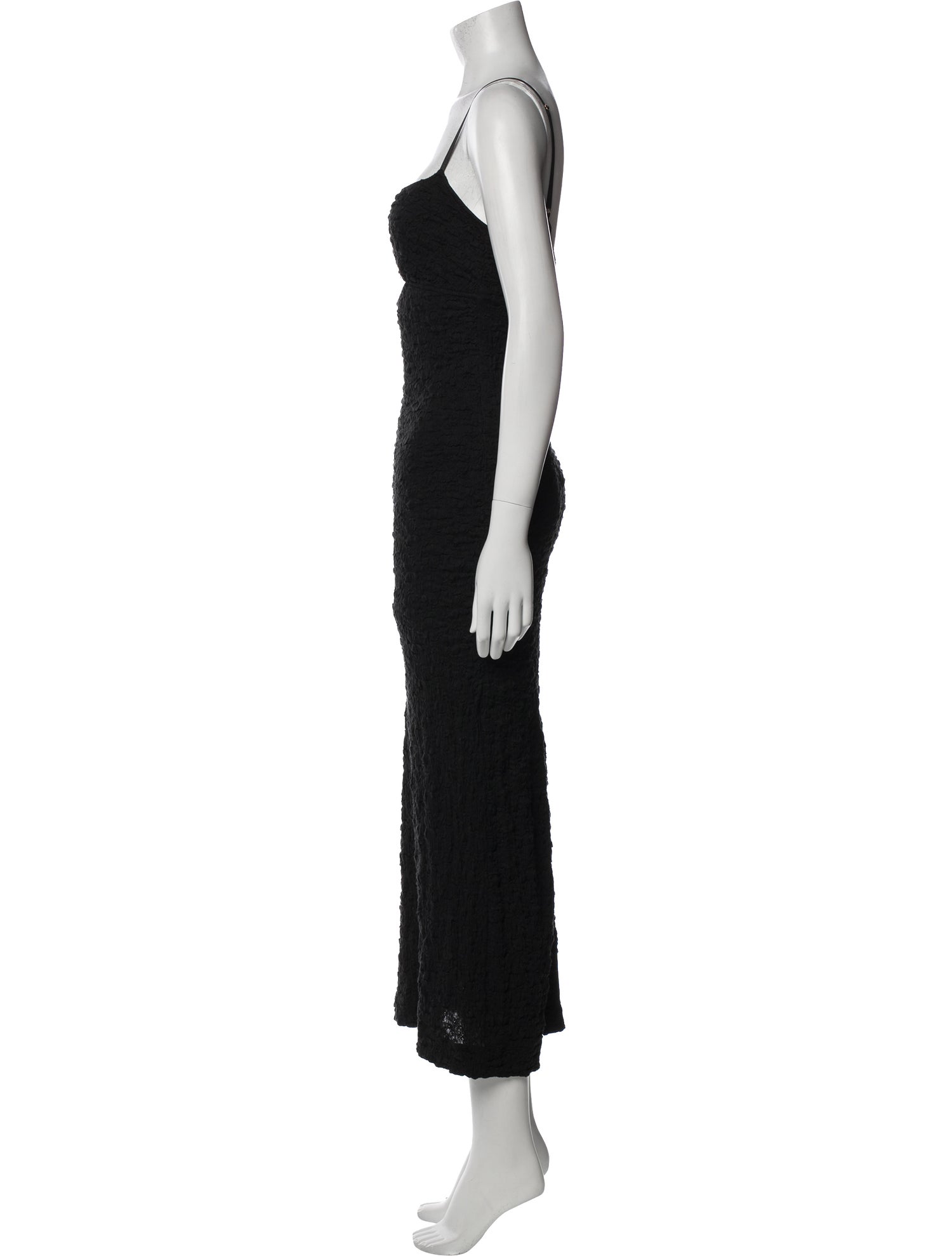 Sabina Musayev Square Neckline Midi Length Dress w/ Tags