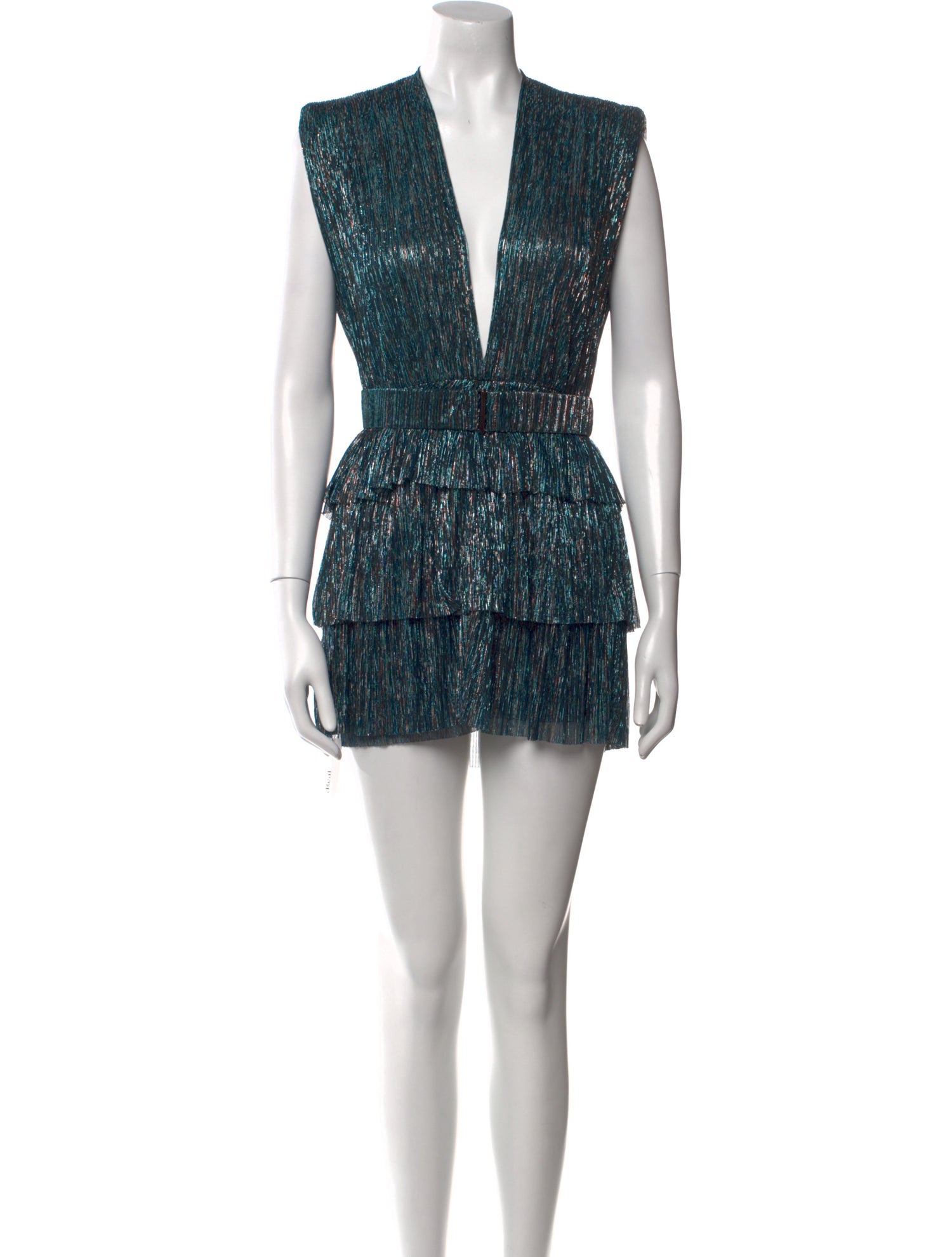 Sabina Musayev Printed Mini Dress