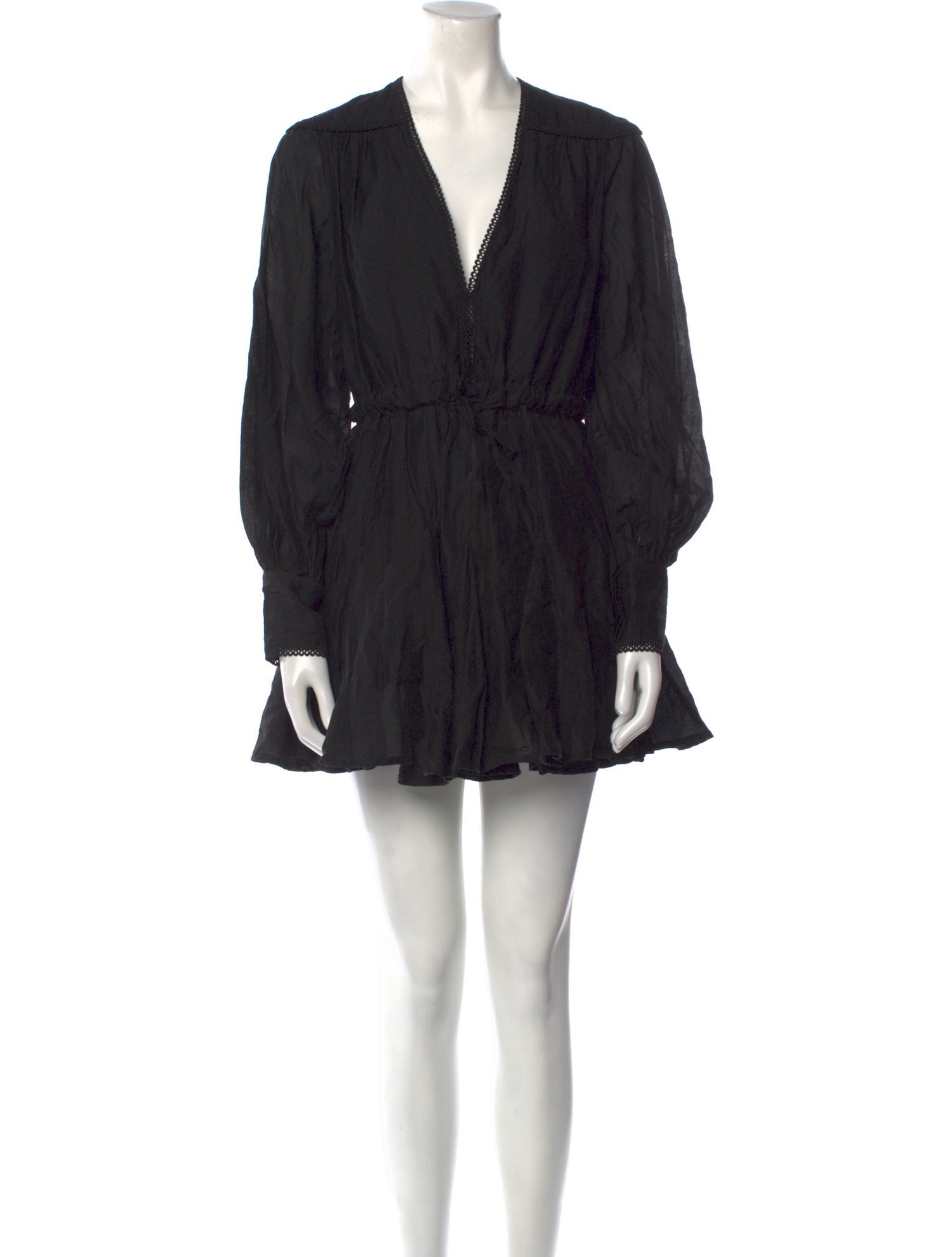 Sabina Musayev V-Neck Mini Dress