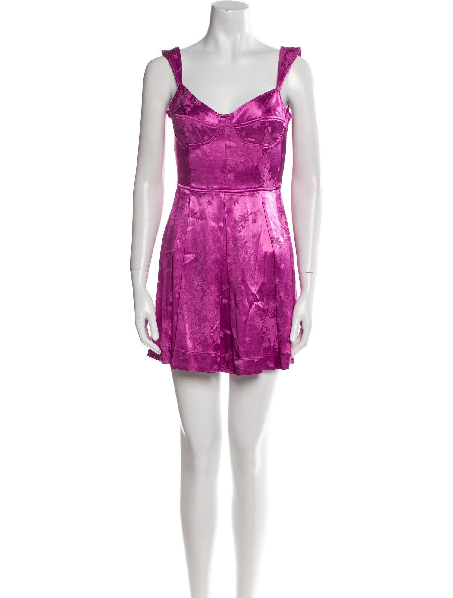 Sabina Musayev V-Neck Mini Dress