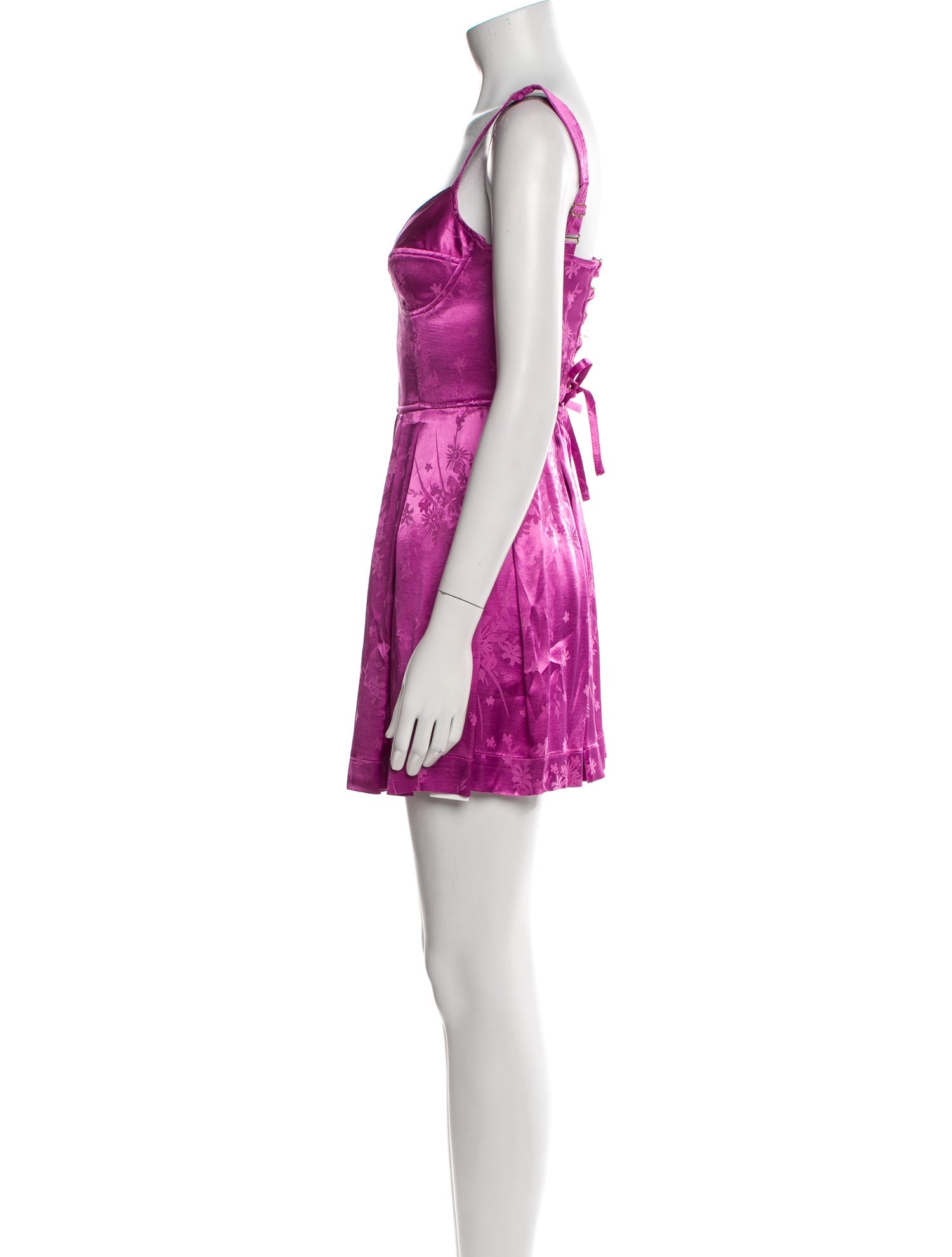 Sabina Musayev V-Neck Mini Dress