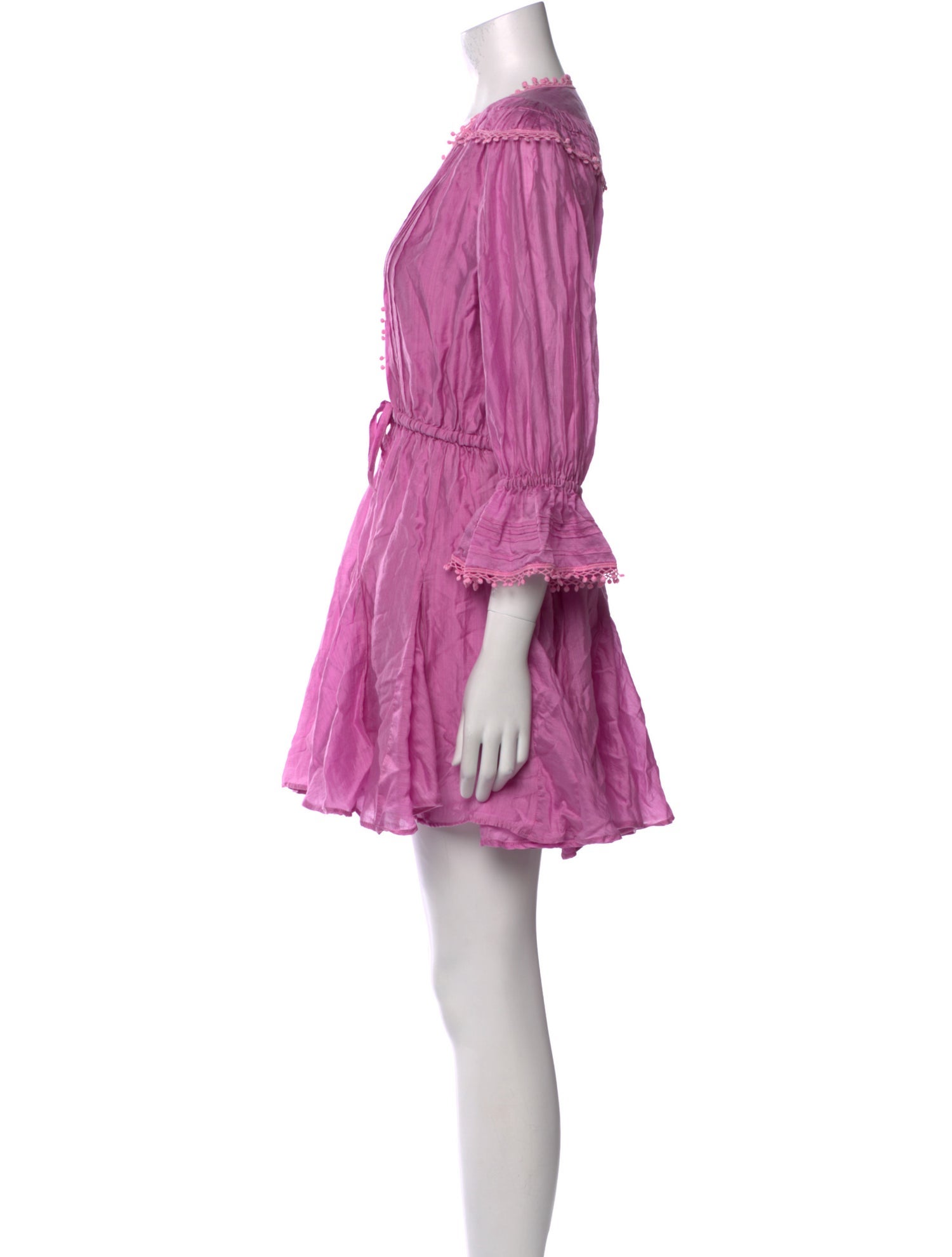 Sabina Musayev V-Neck Mini Dress