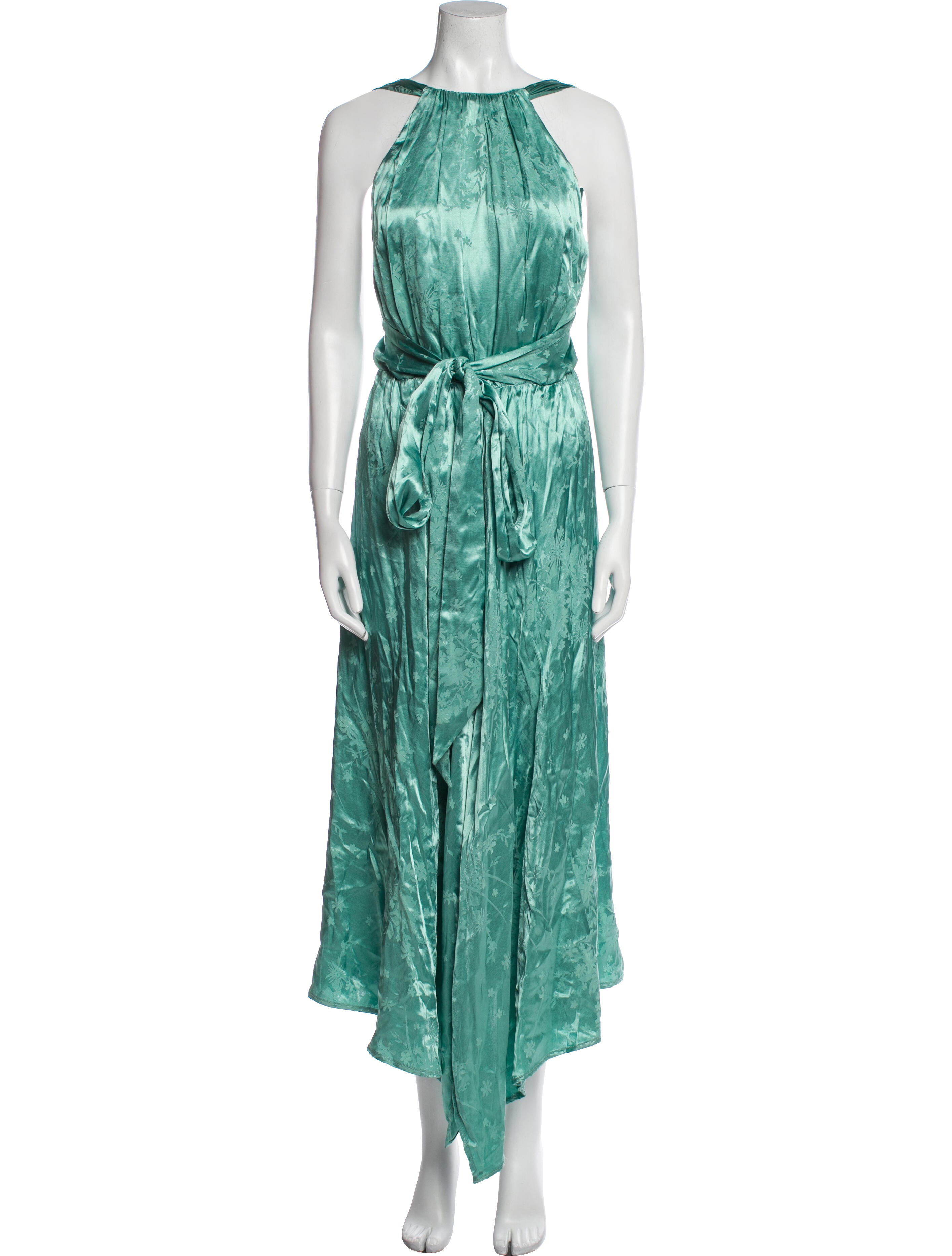 Sabina Musayev Halterneck Long Dress