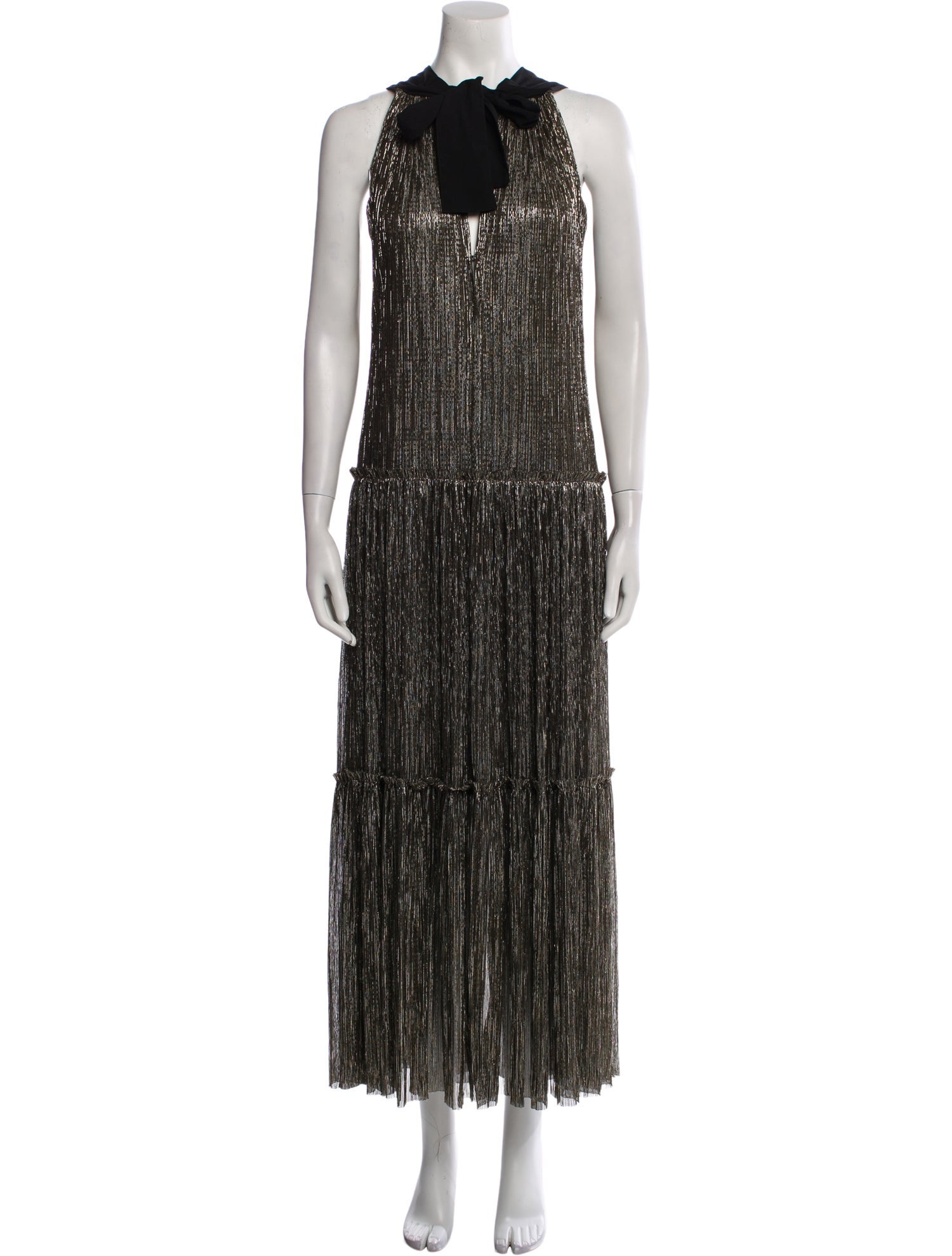 Sabina Musayev Halterneck Long Dress