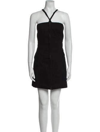 Sabina Musayev Halterneck Mini Dress