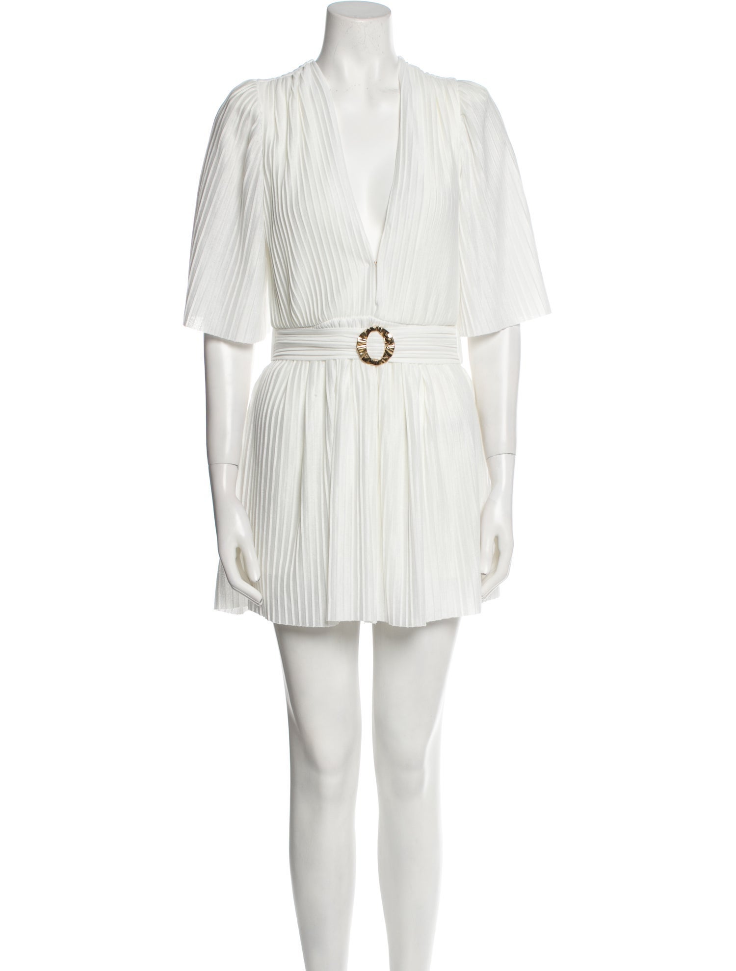 Sabina Musayev V-Neck Mini Dress