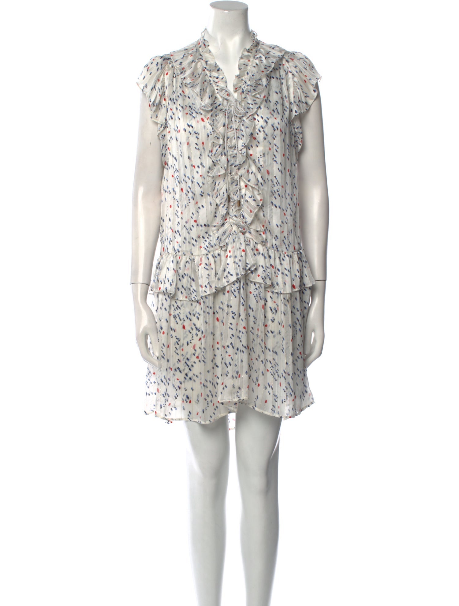 Sabina Musayev Printed Mini Dress