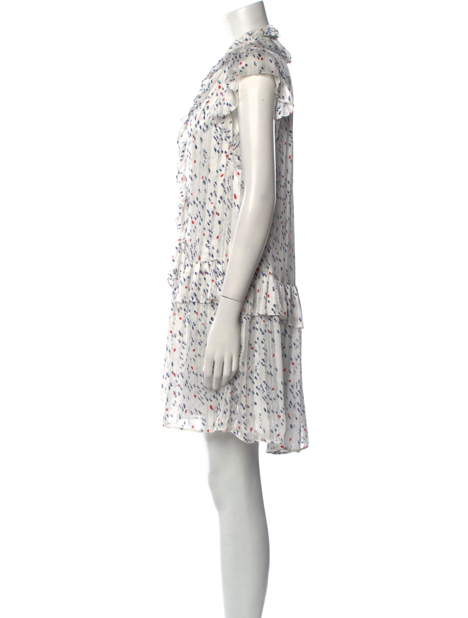 Sabina Musayev Printed Mini Dress