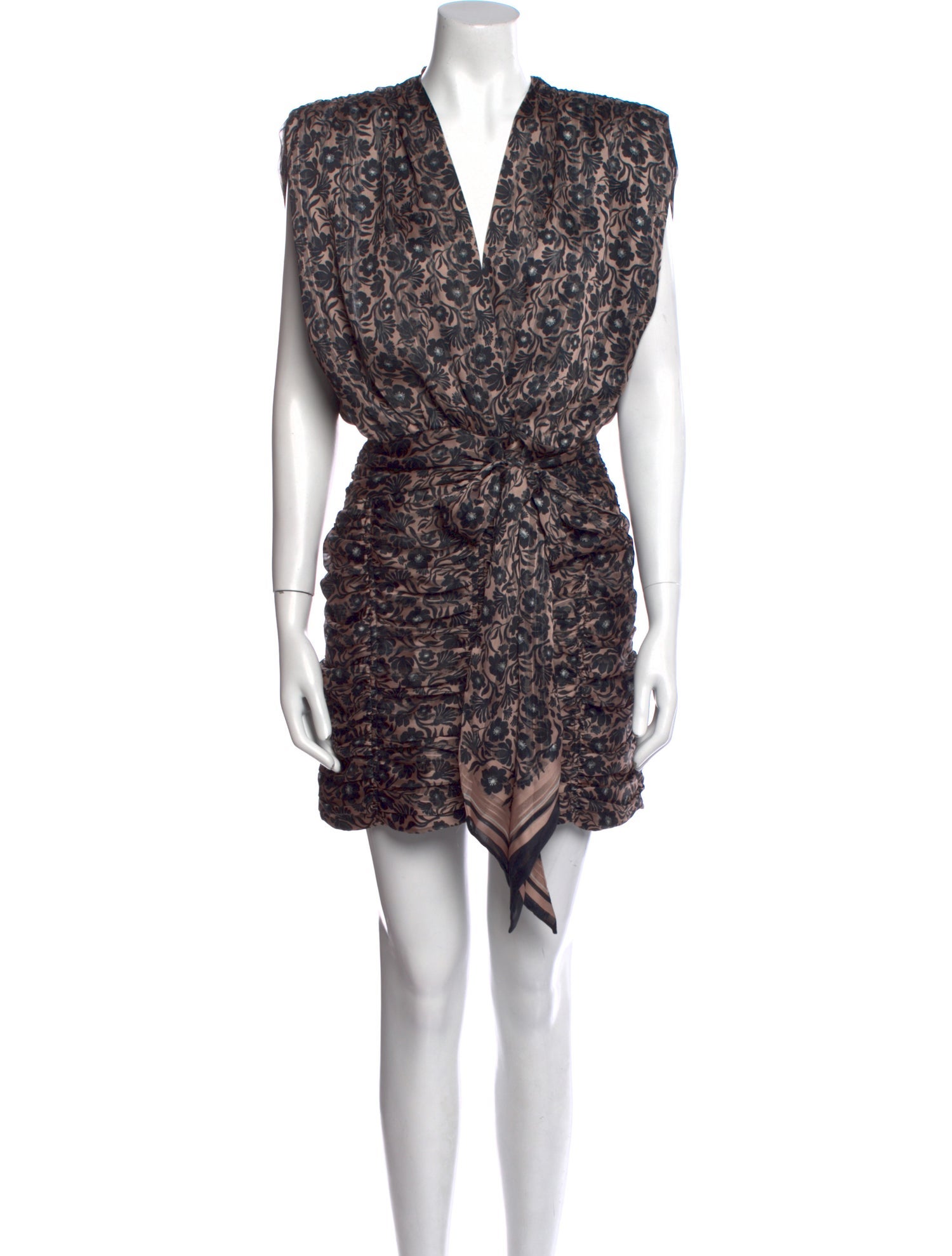 Sabina Musayev Printed Mini Dress