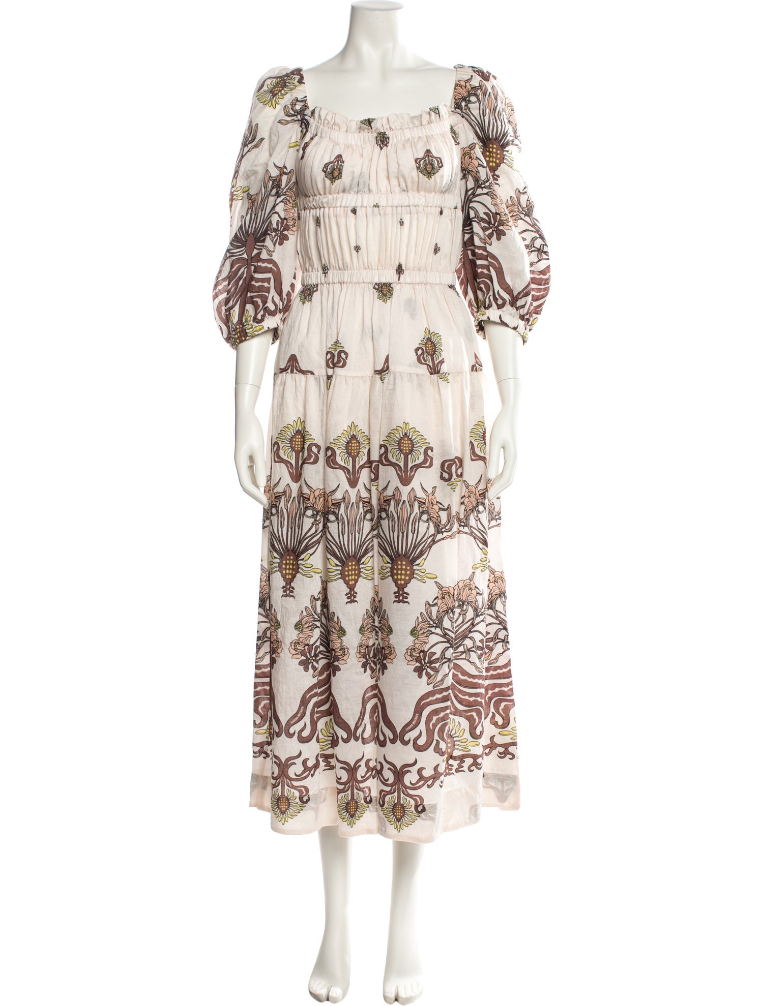 Sabina Musayev Nylon Midi Length Dress