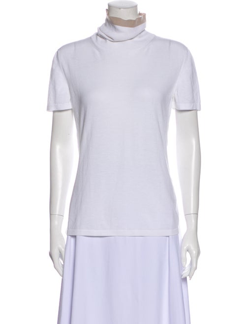 'S Max Mara Turtleneck Sweater White