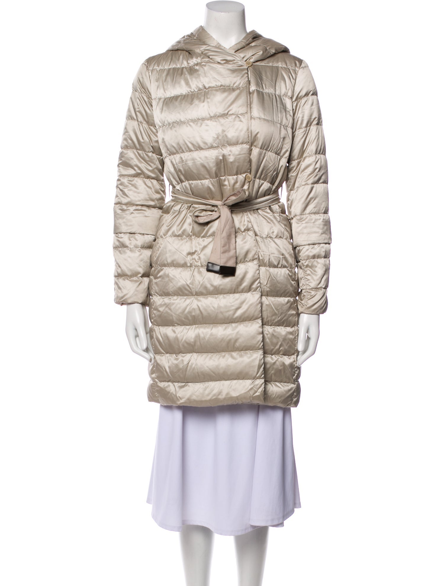 MAX MARA 25S MEDIUM-LENGTH DOWN COAT 172