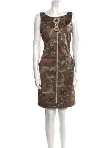 'S Max Mara Dresses Tie-Dye Print Long Dress S