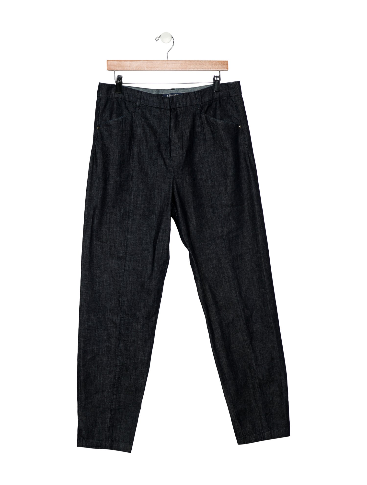 'S Max Mara High-Rise Straight Leg Jeans