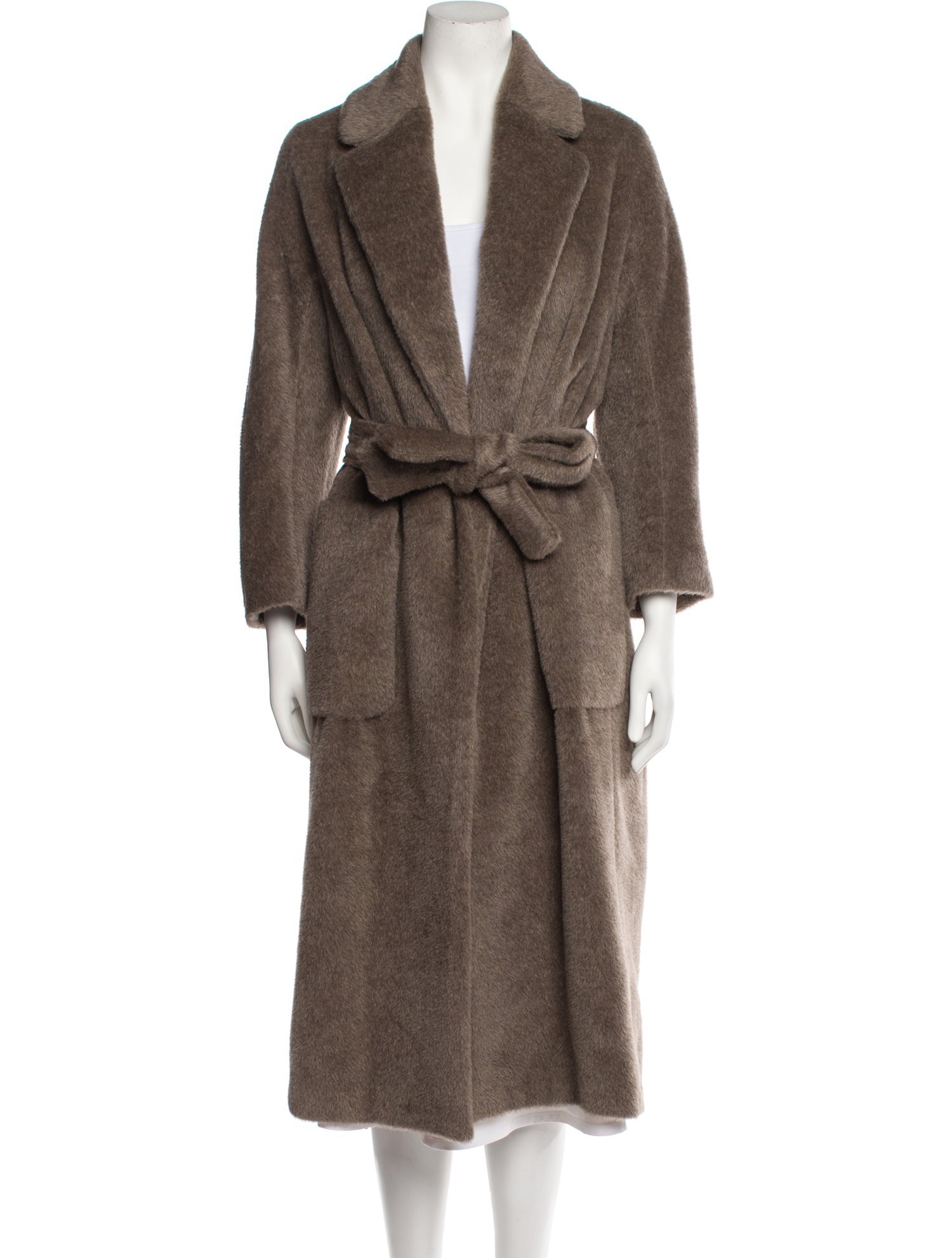 'S Max Mara Alpaca Trench Coat