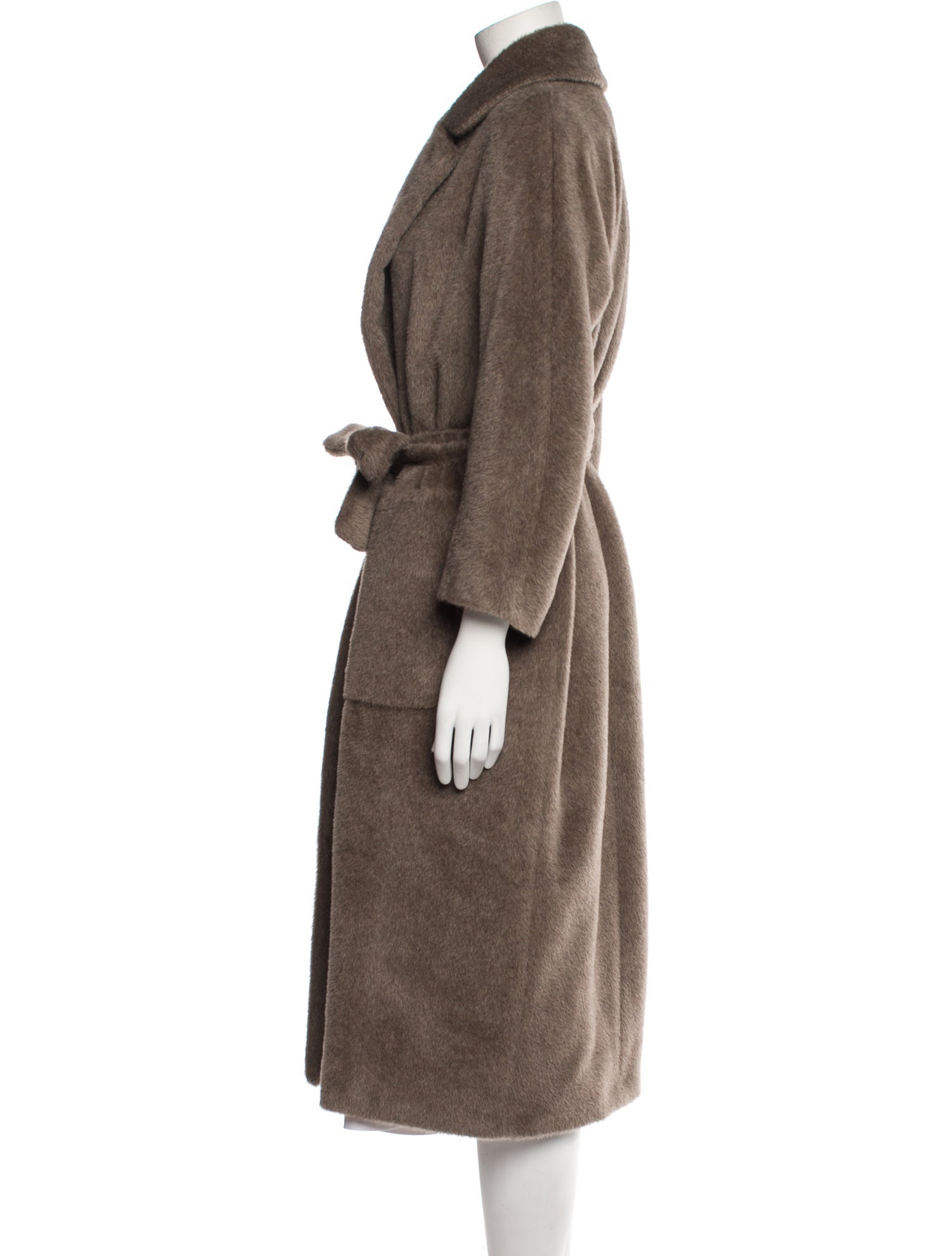 'S Max Mara Alpaca Trench Coat