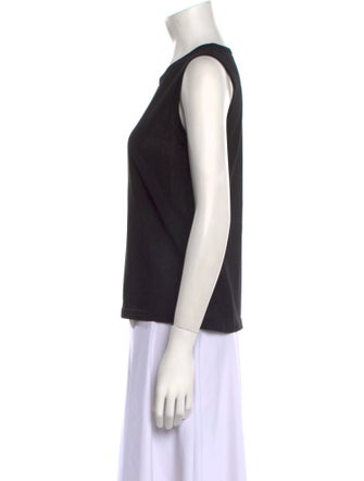 'S Max Mara Crew Neck Sleeveless Top
