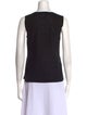 'S Max Mara Crew Neck Sleeveless Top