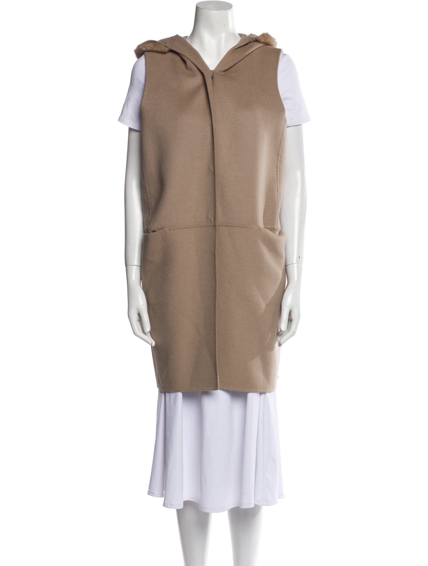 'S Max Mara Virgin Wool Vest