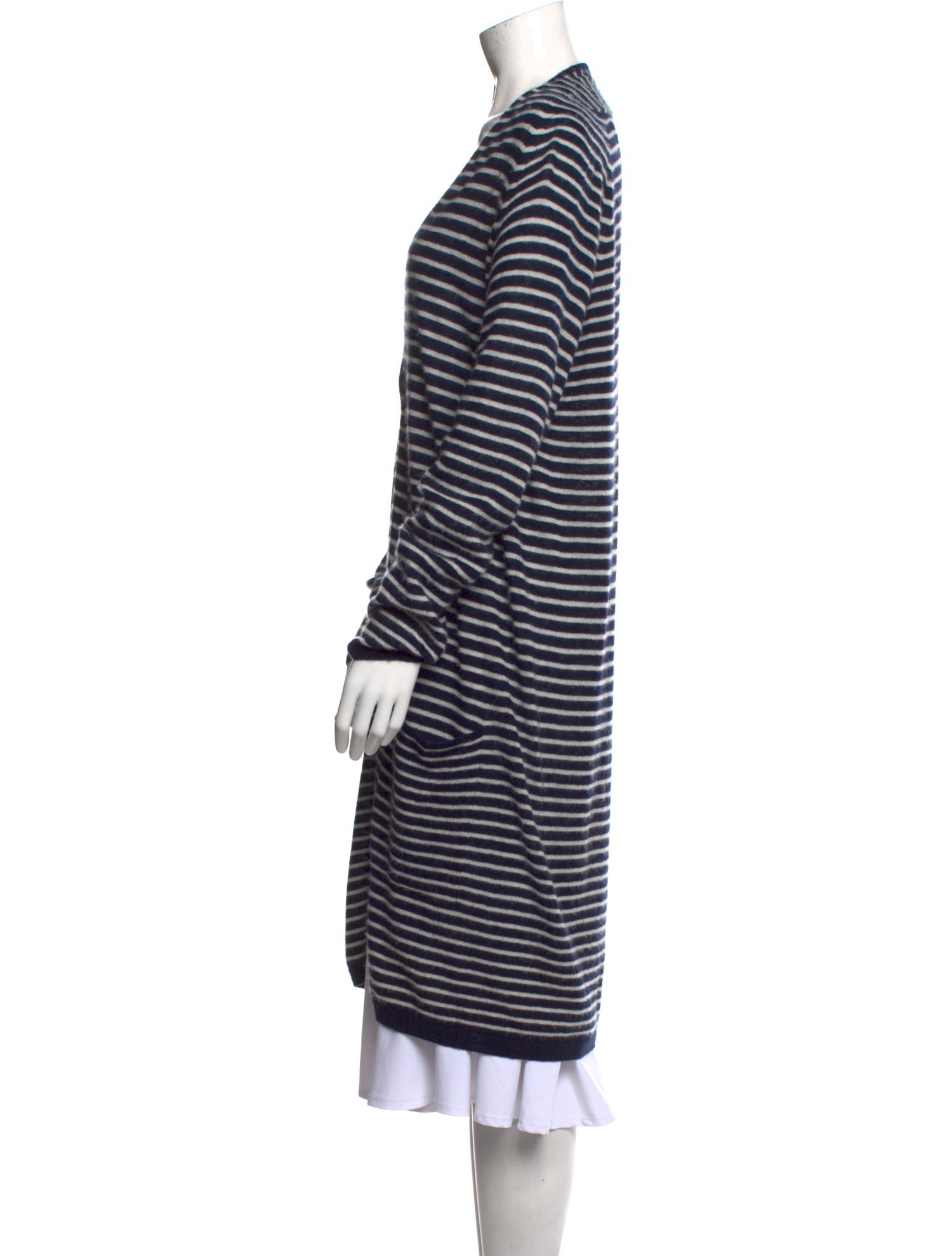 'S Max Mara Striped V-Neck Sweater