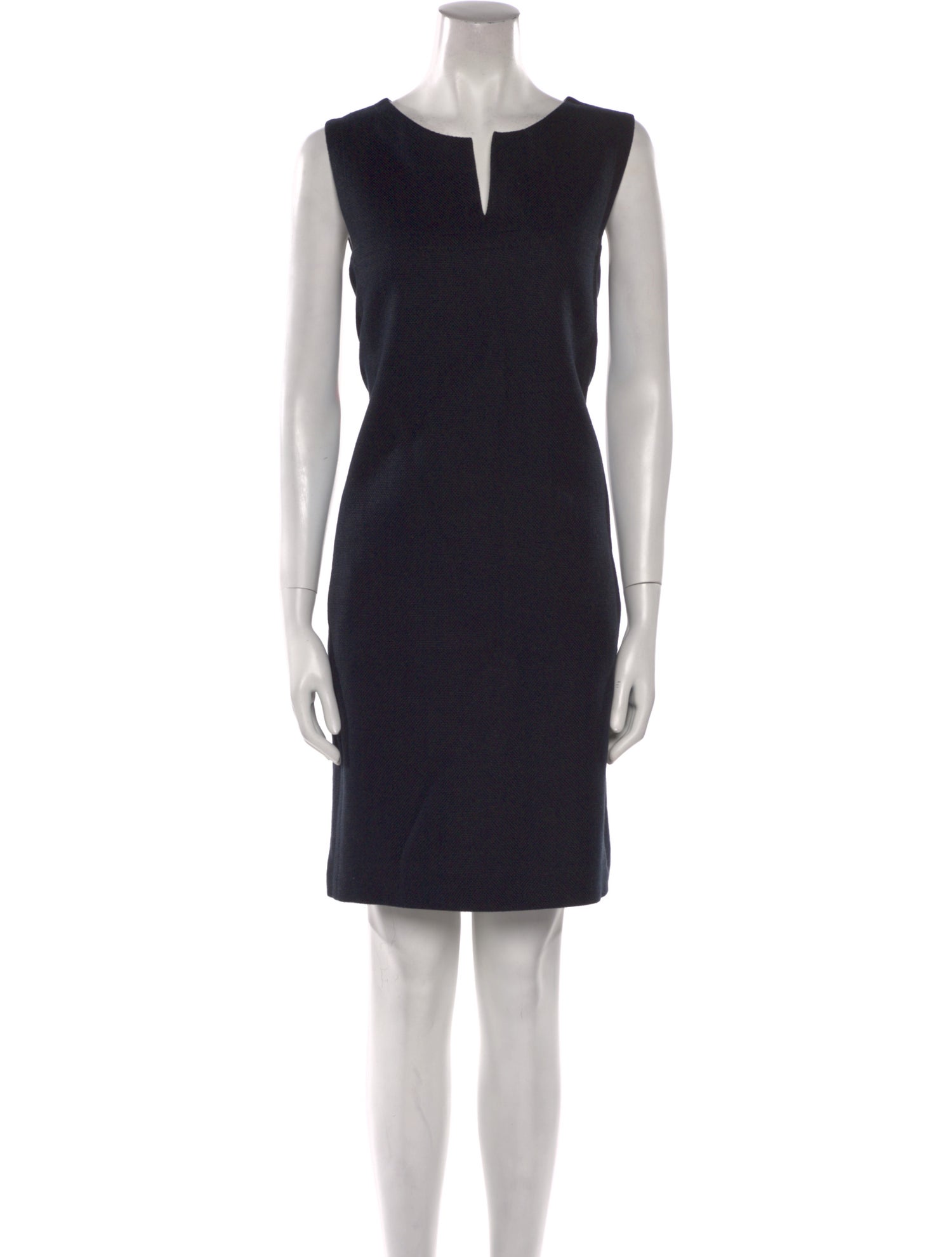 'S Max Mara V-Neck Knee-Length Dress
