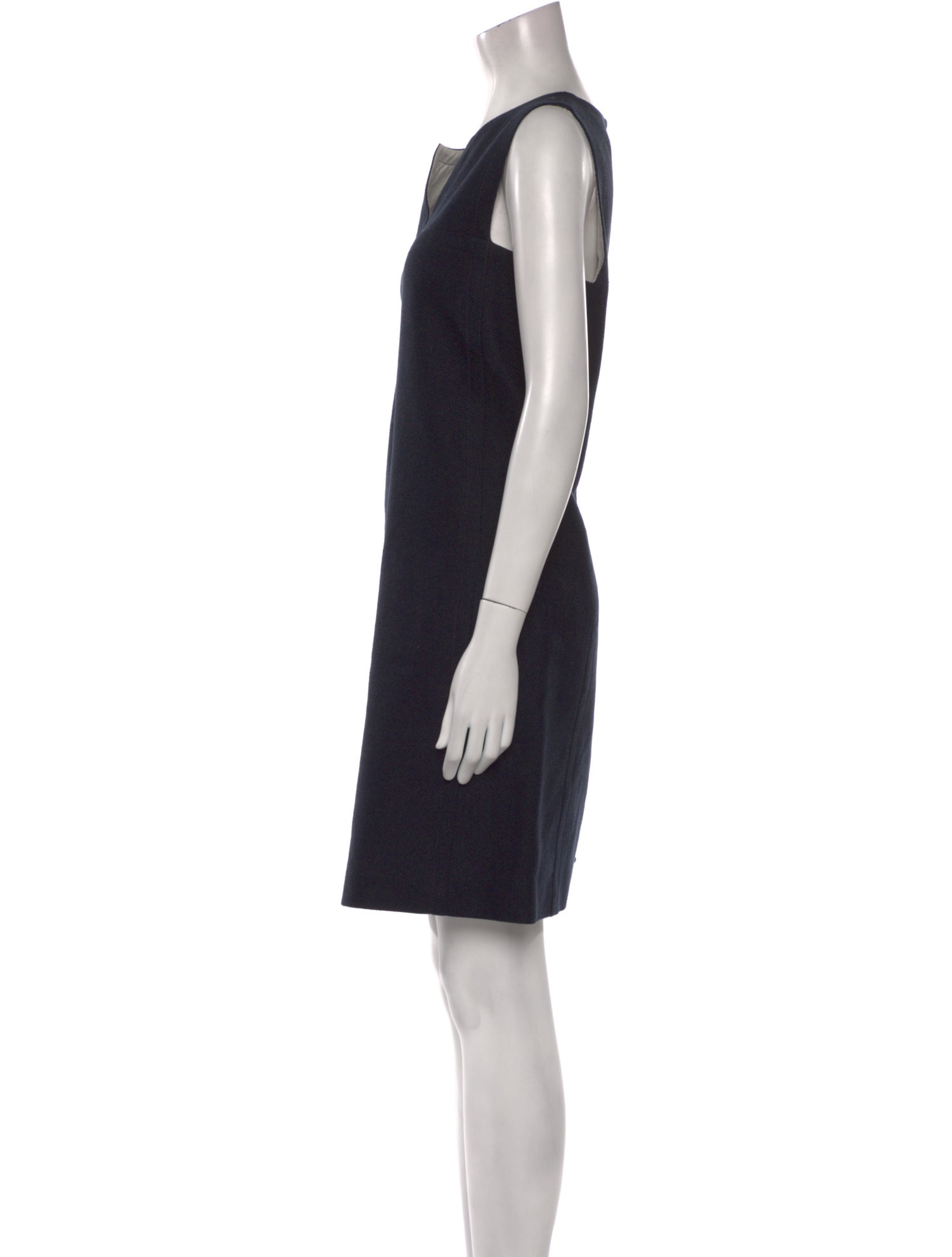 'S Max Mara V-Neck Knee-Length Dress