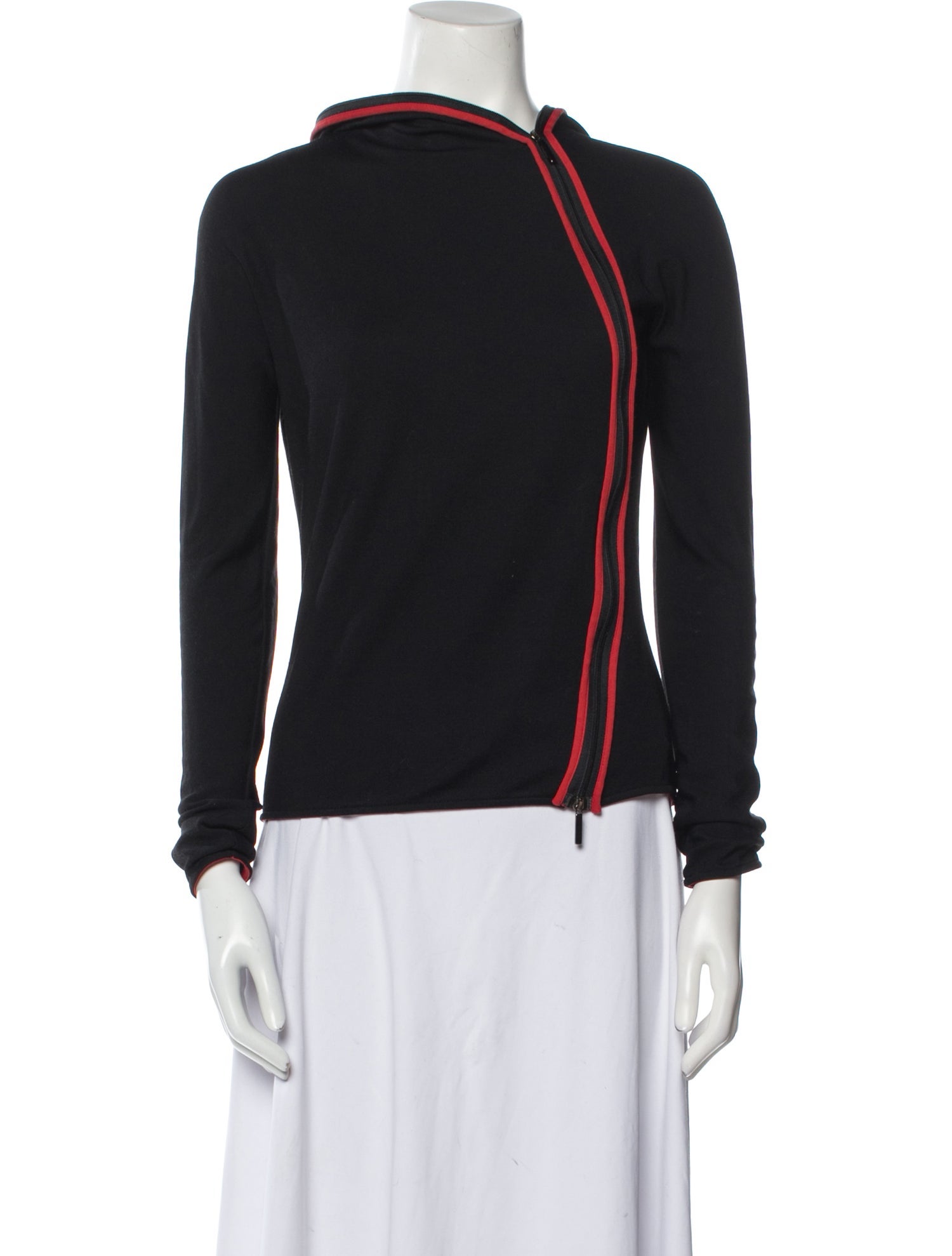 'S Max Mara One-Shoulder Long Sleeve Sweatshirt