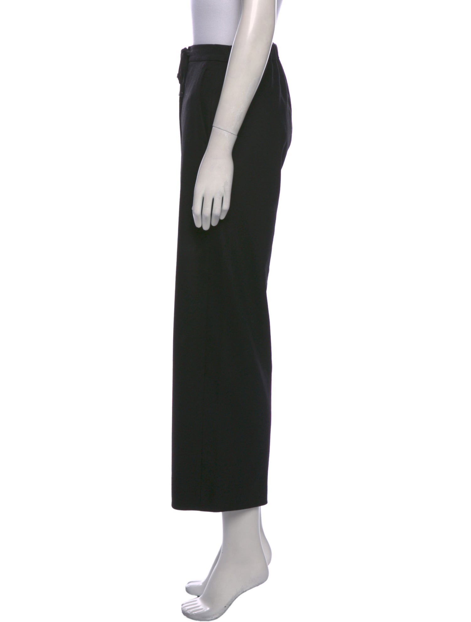 'S Max Mara Virgin Wool Wide Leg Pants