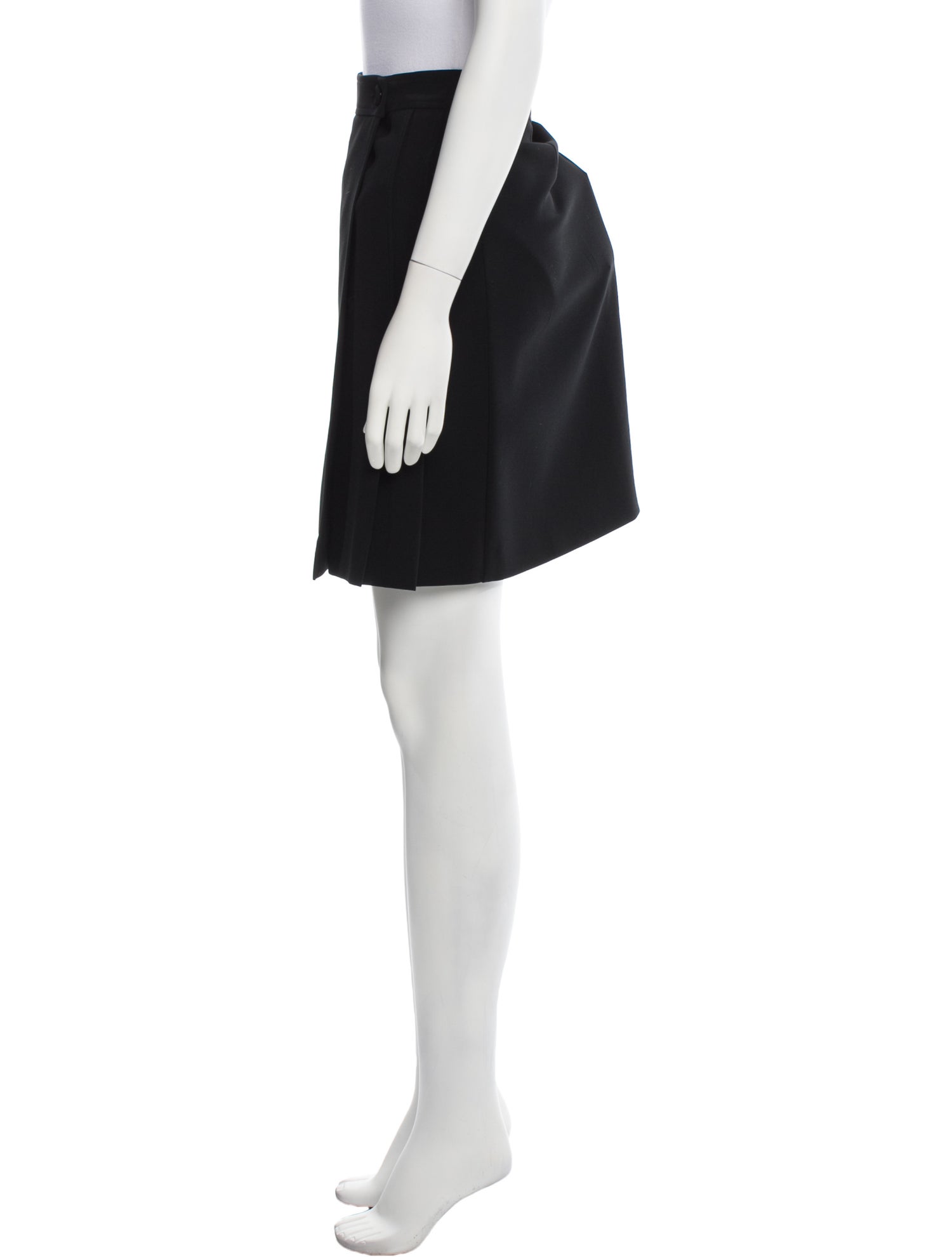 'S Max Mara Virgin Wool Knee-Length Skirt