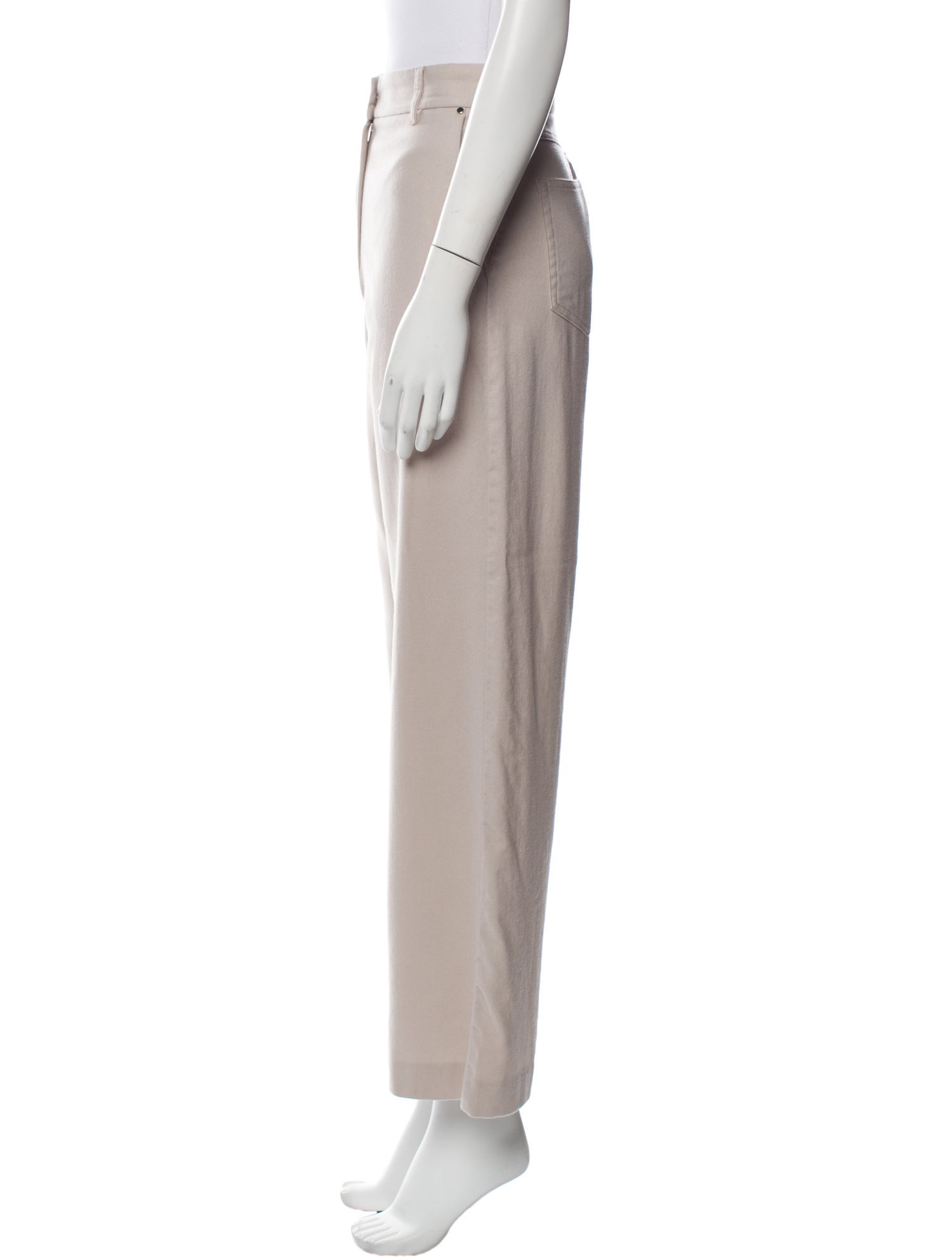 'S Max Mara Virgin Wool Wide Leg Pants