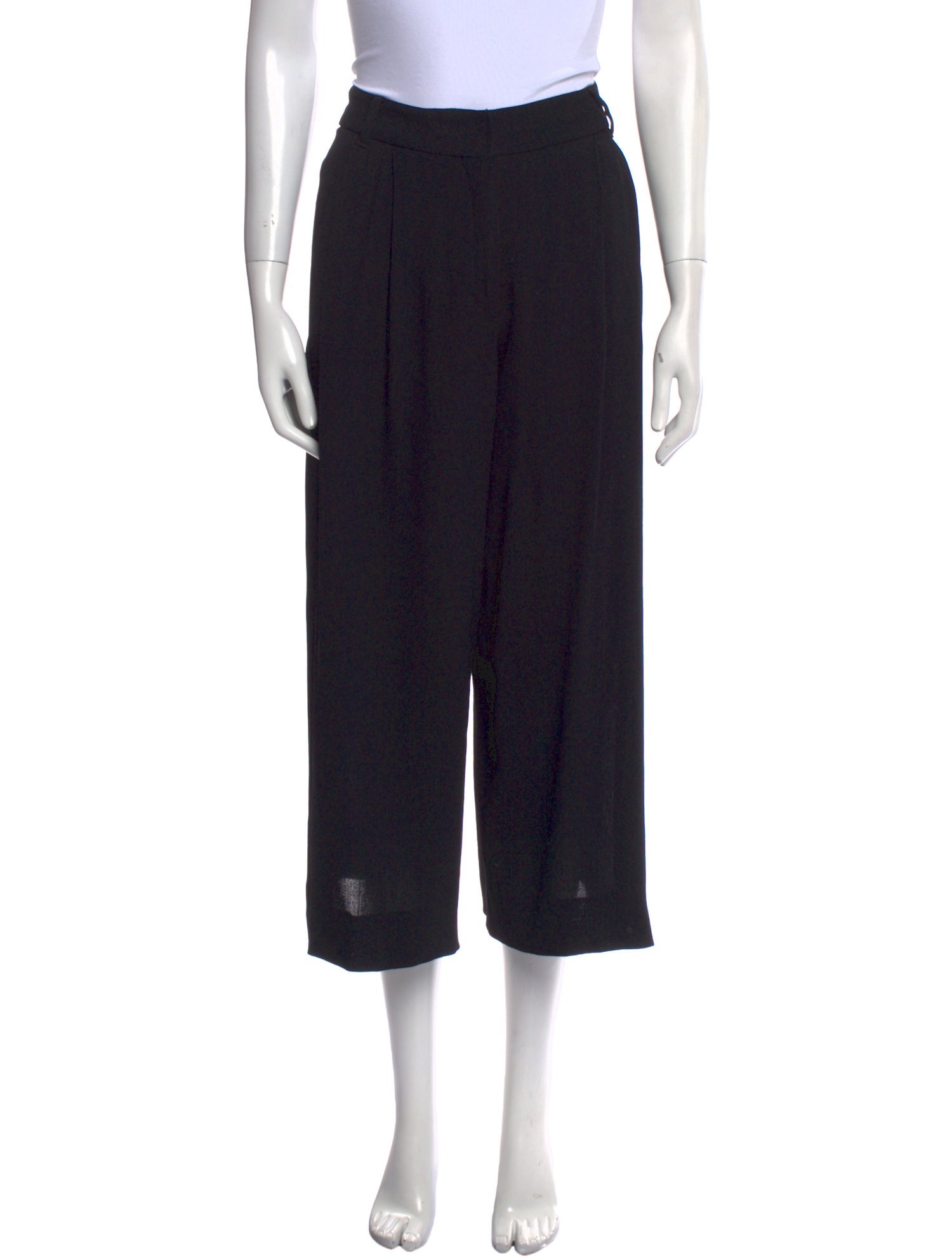'S Max Mara Virgin Wool Wide Leg Pants