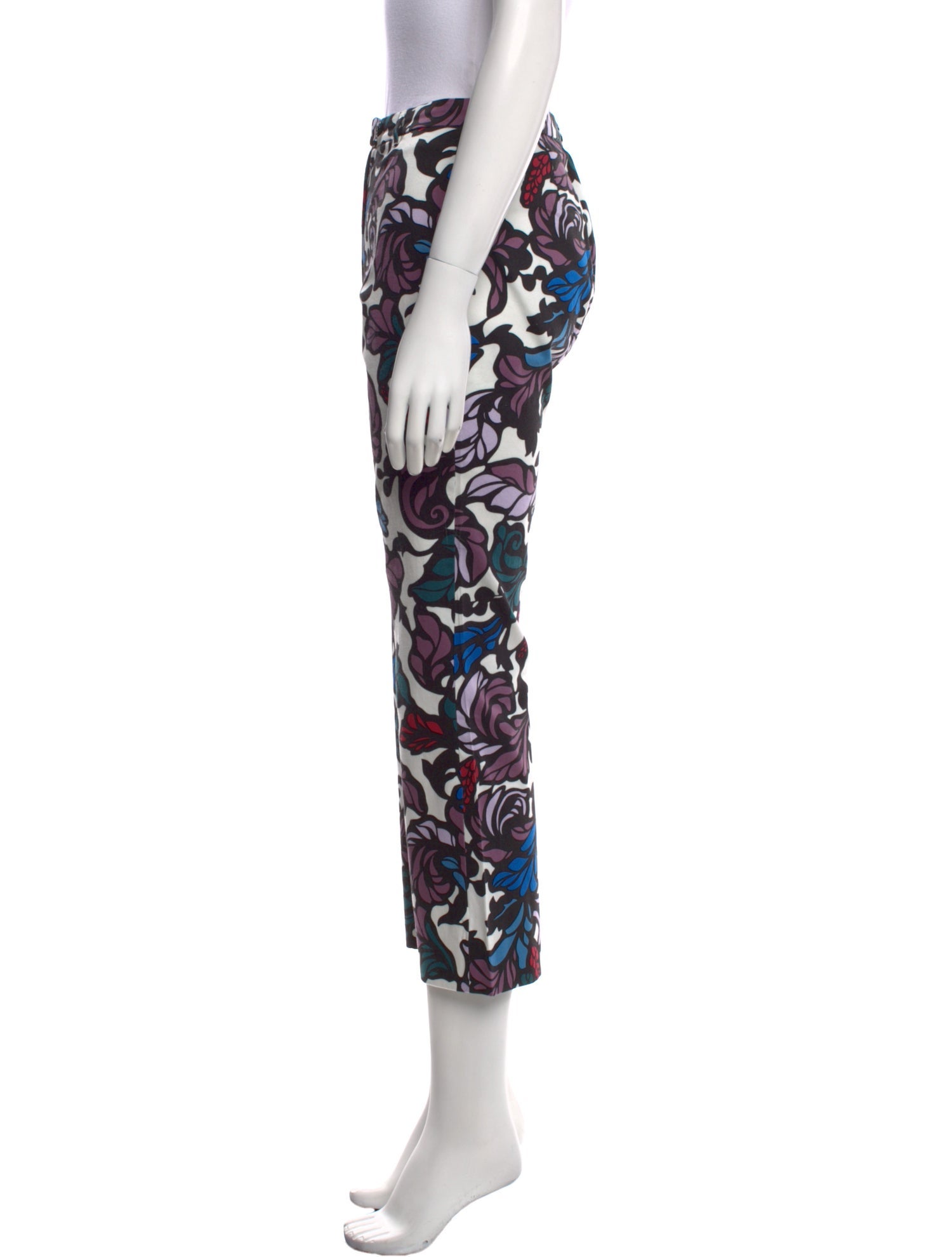'S Max Mara Printed Straight Leg Pants