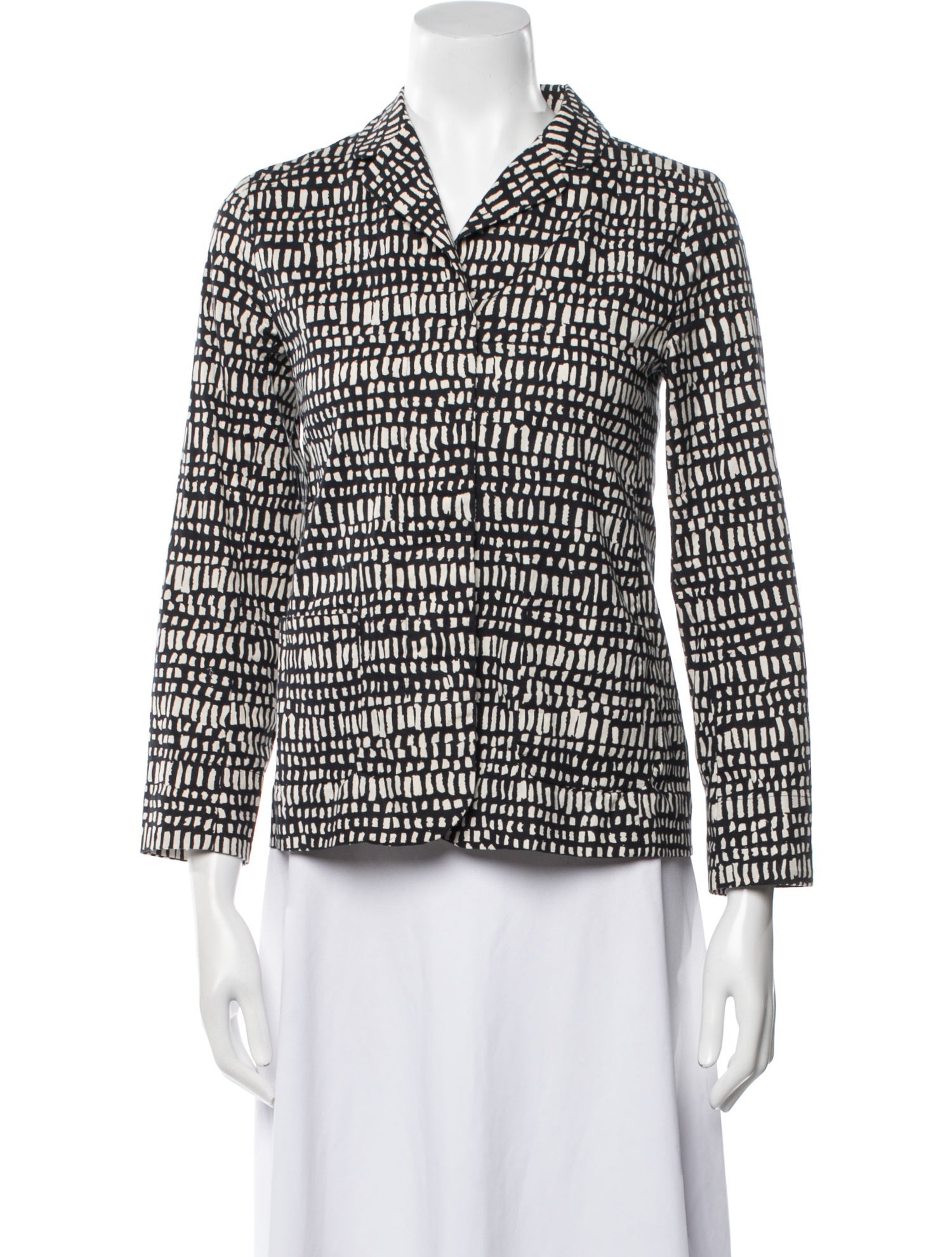'S Max Mara Houndstooth Print Blazer