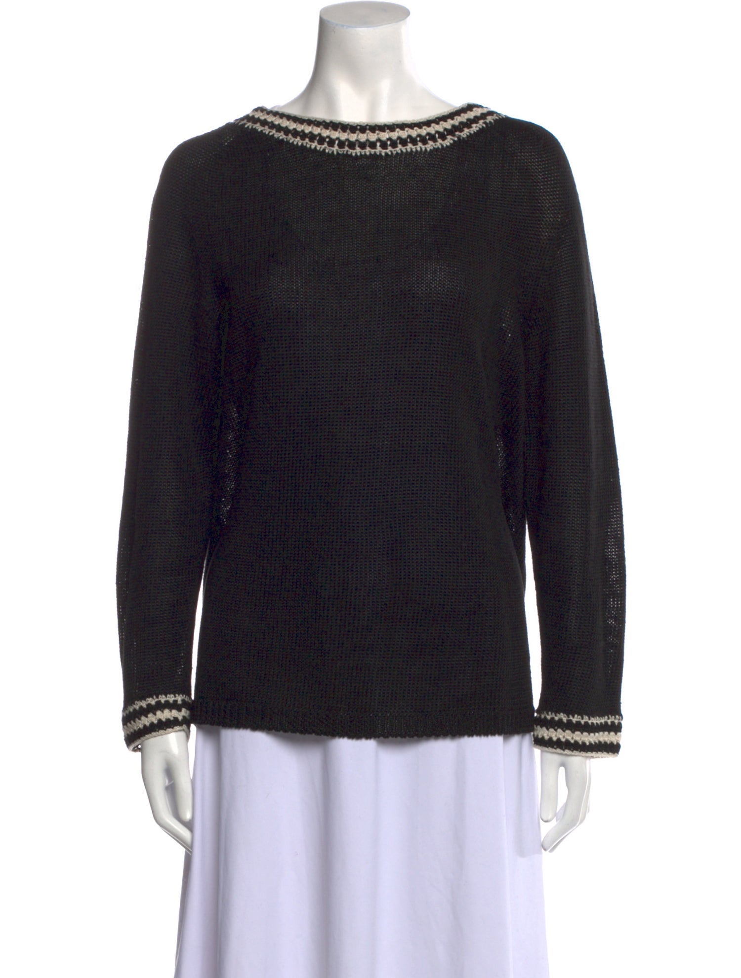 'S Max Mara Bateau Neckline Sweater
