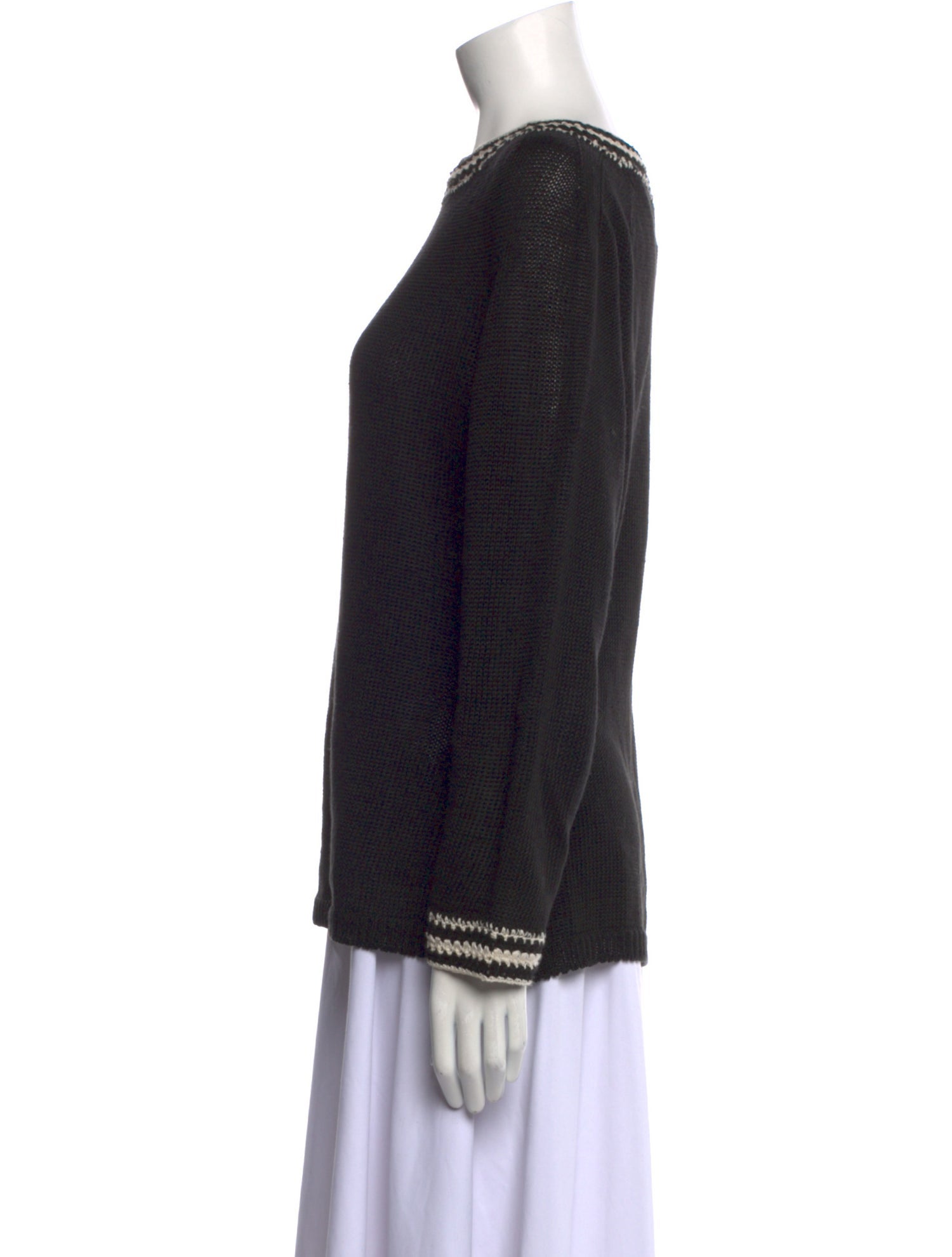 'S Max Mara Bateau Neckline Sweater