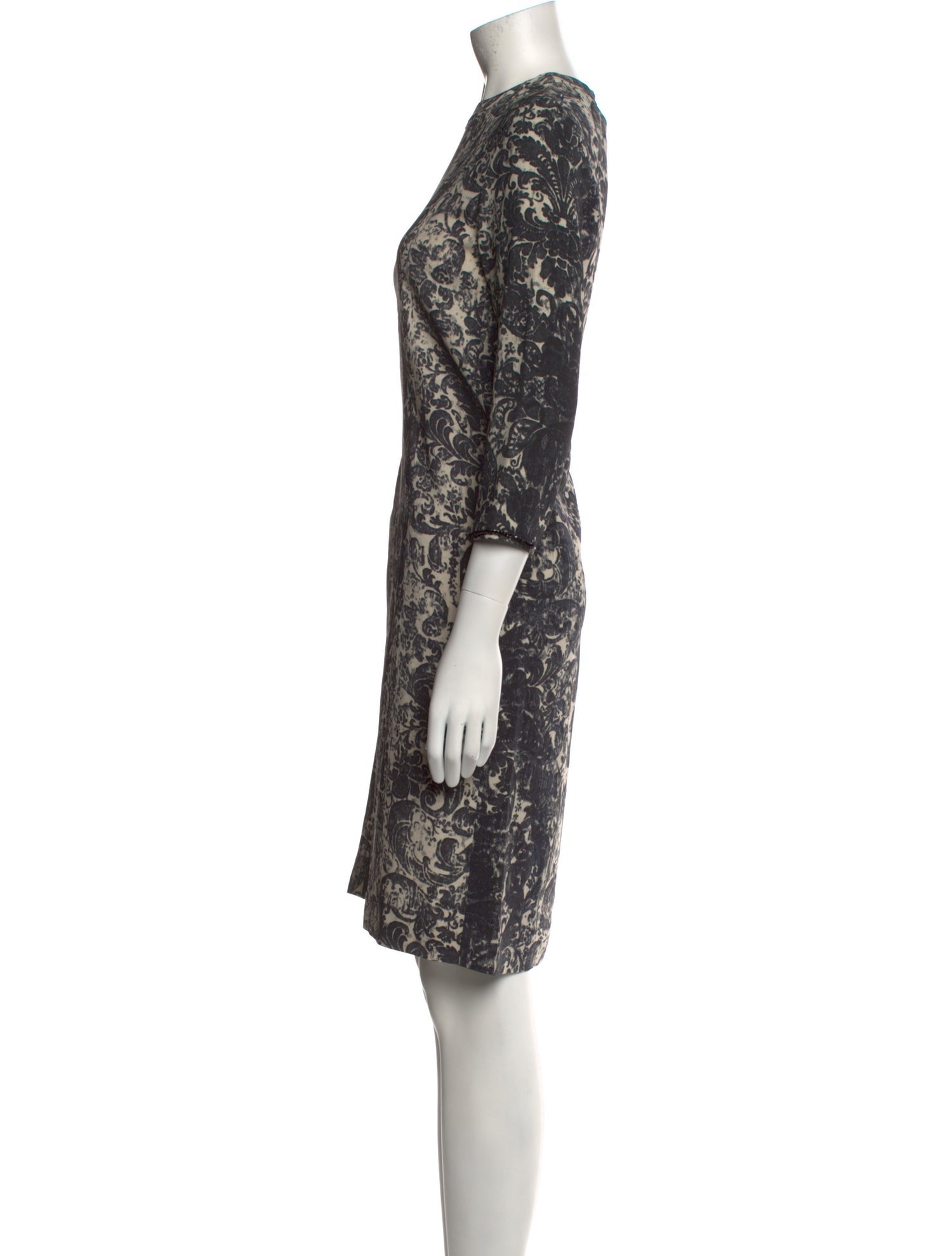 'S Max Mara Printed Mini Dress