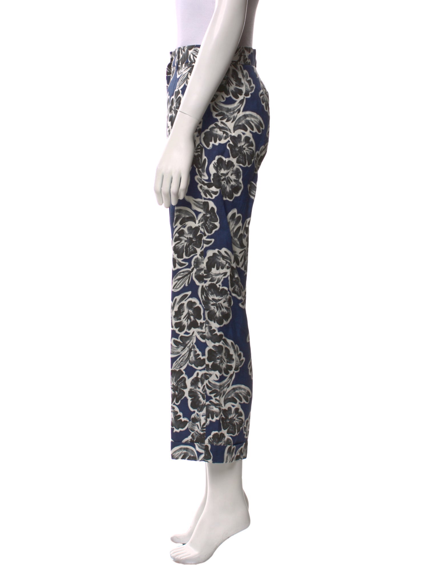 'S Max Mara Printed Wide Leg Pants