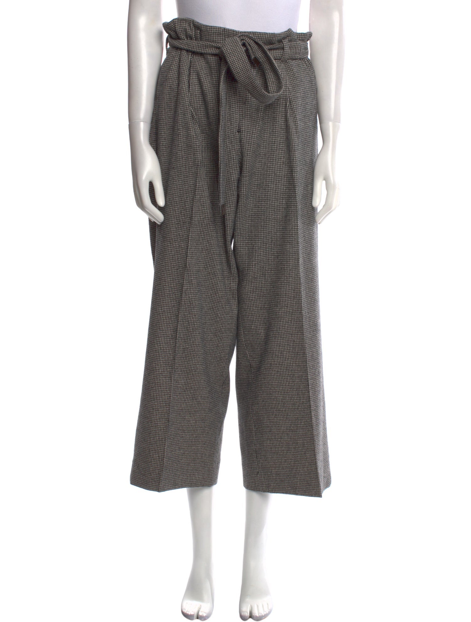 'S Max Mara Virgin Wool Wide Leg Pants