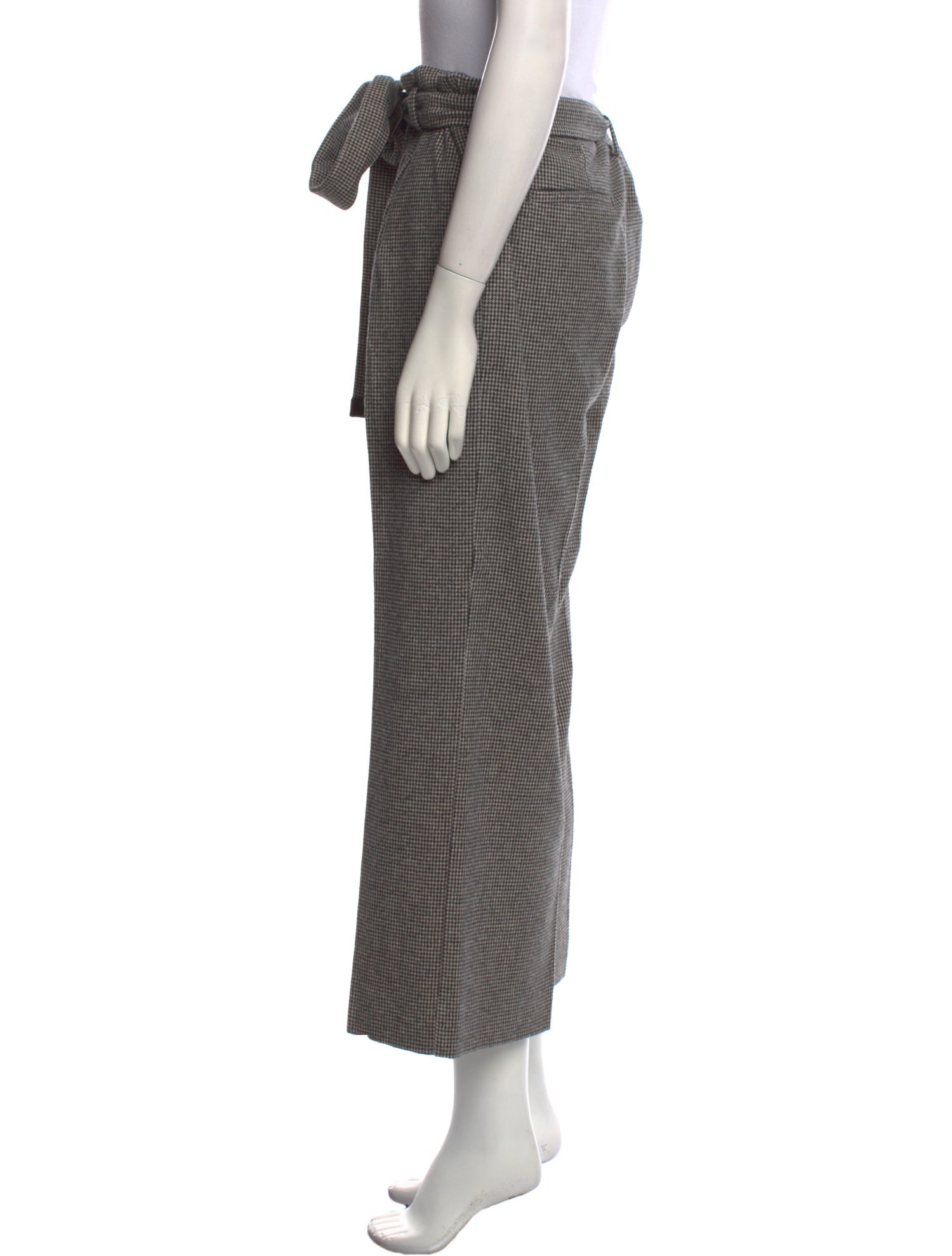 'S Max Mara Virgin Wool Wide Leg Pants