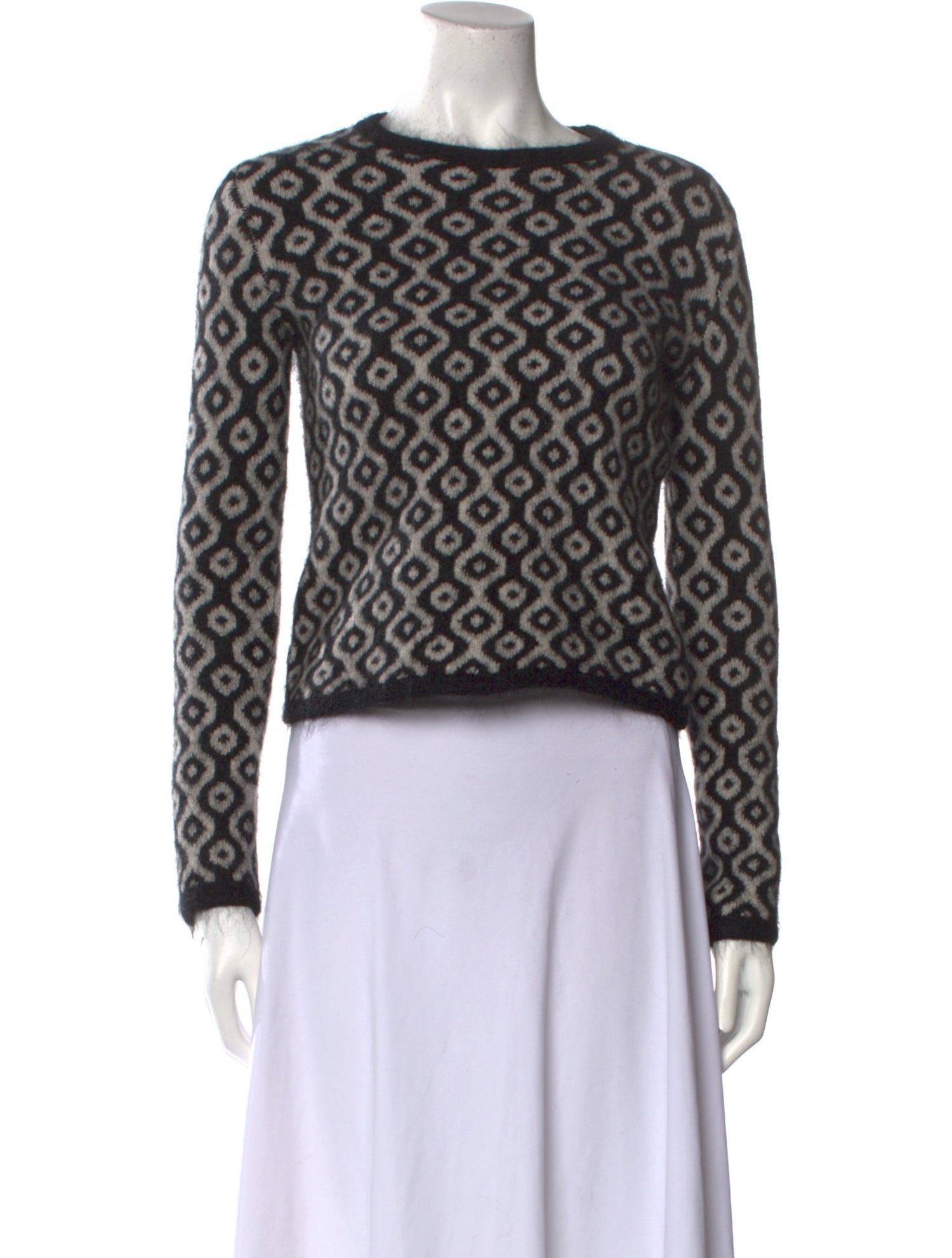 'S Max Mara Wool Printed Sweater
