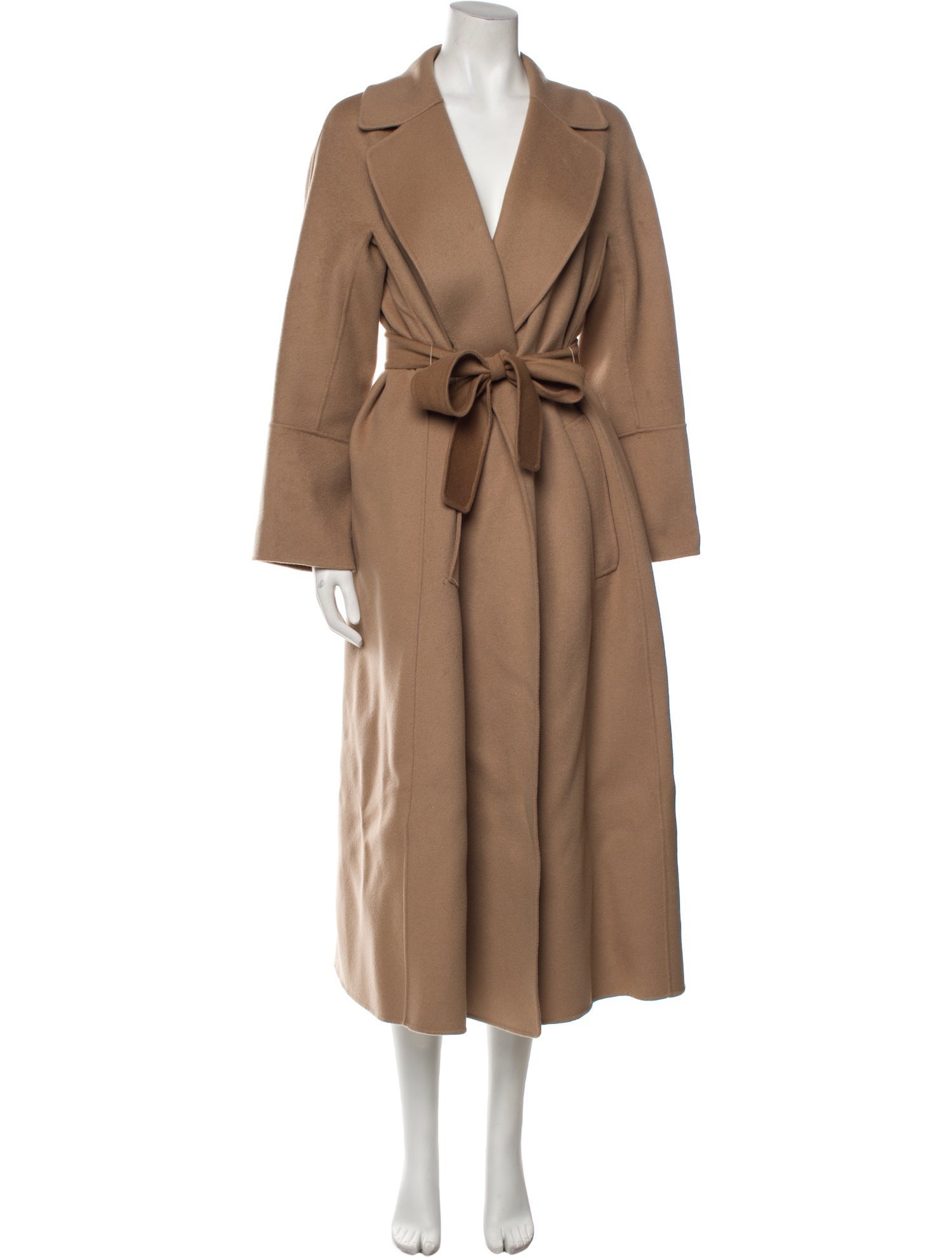 'S Max Mara Virgin Wool Trench Coat
