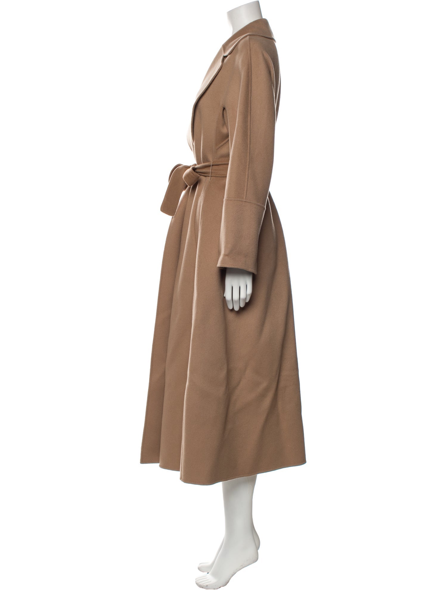 'S Max Mara Virgin Wool Trench Coat