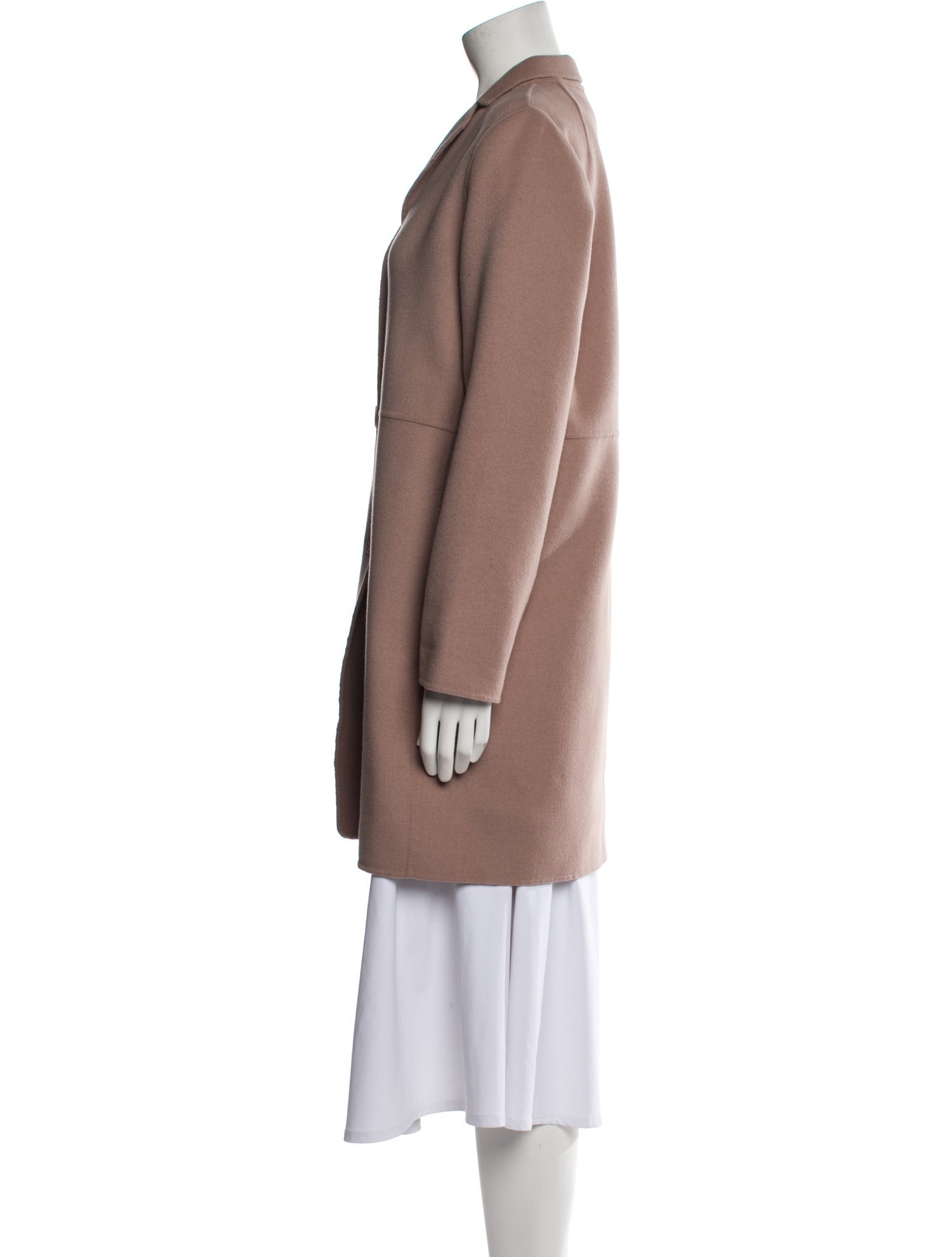 'S Max Mara Virgin Wool Fur Coat