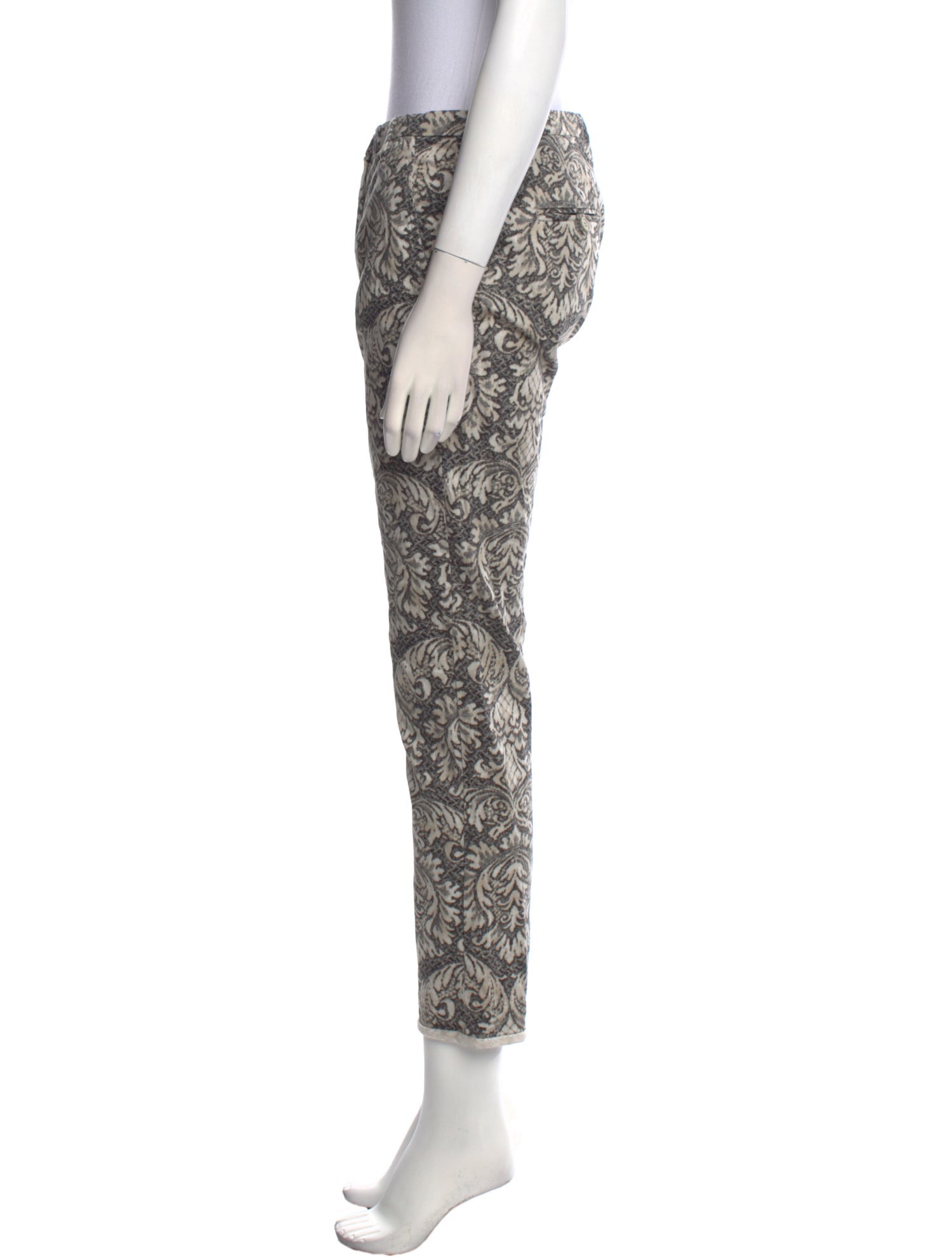'S Max Mara Printed Straight Leg Pants